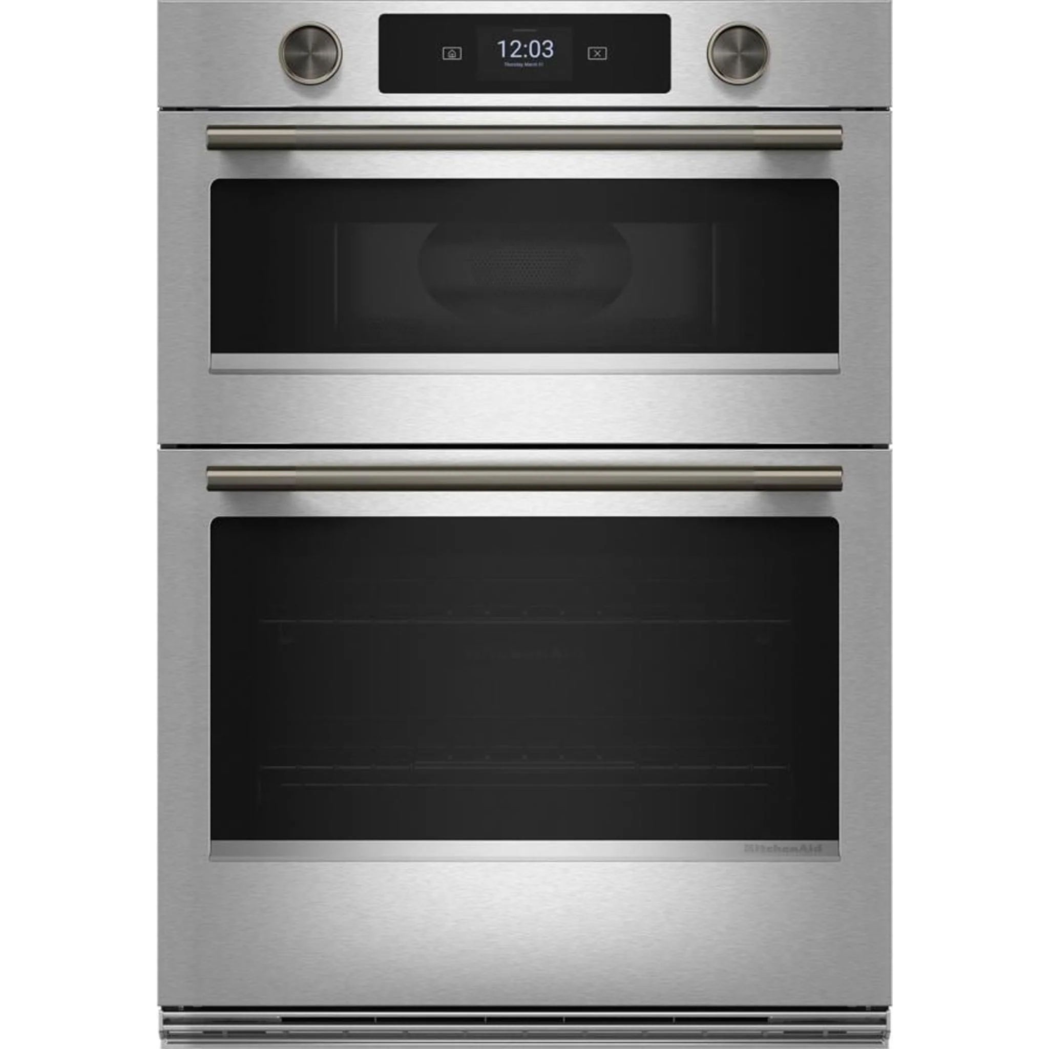 KitchenAid 30-inch Smart Electric Combo Wall Oven with Assisted Cooking Modes - PrintShieldFinish -PrintShield Stainless (KOEC730SPS) - Image 14