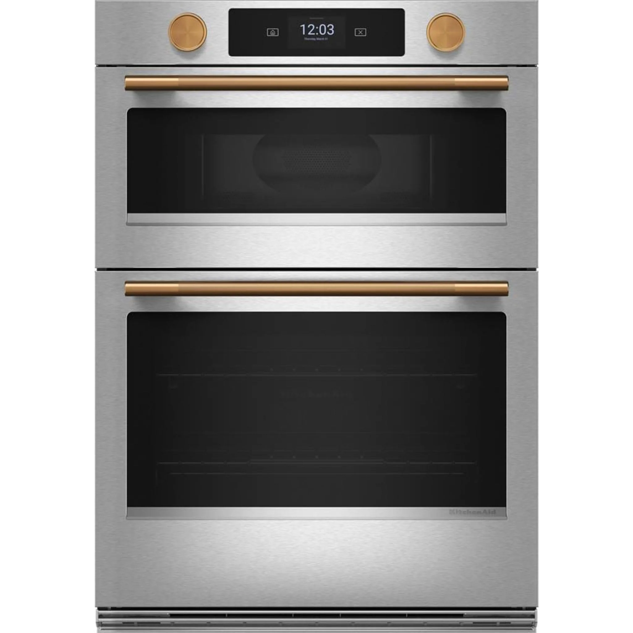 KitchenAid 30-inch Smart Electric Combo Wall Oven with Assisted Cooking Modes - PrintShieldFinish -PrintShield Stainless (KOEC730SPS) - Image 7