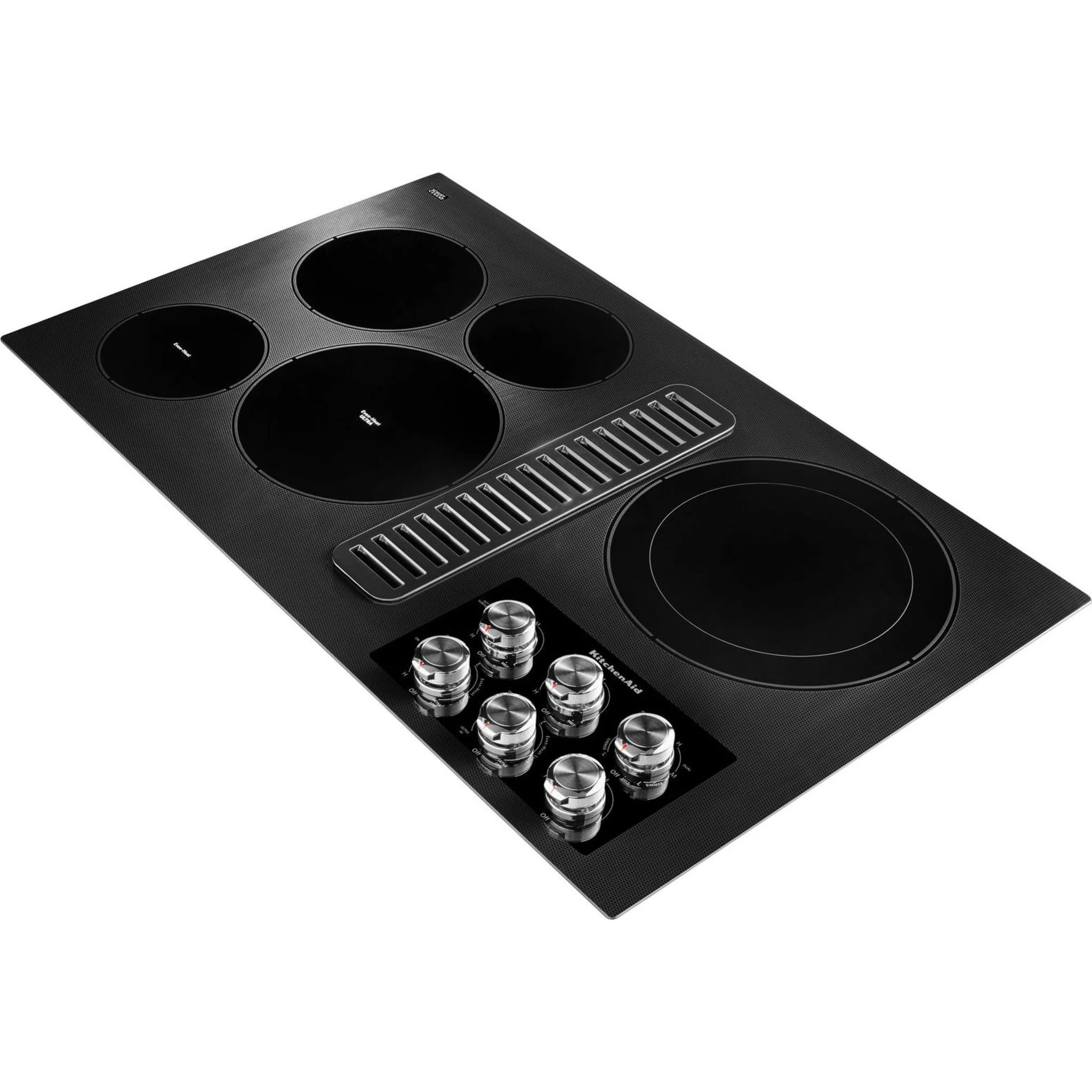 KitchenAid 36" Electric Downdraft Cooktop with 5 Elements -Black (KCED606GBL) - Image 14
