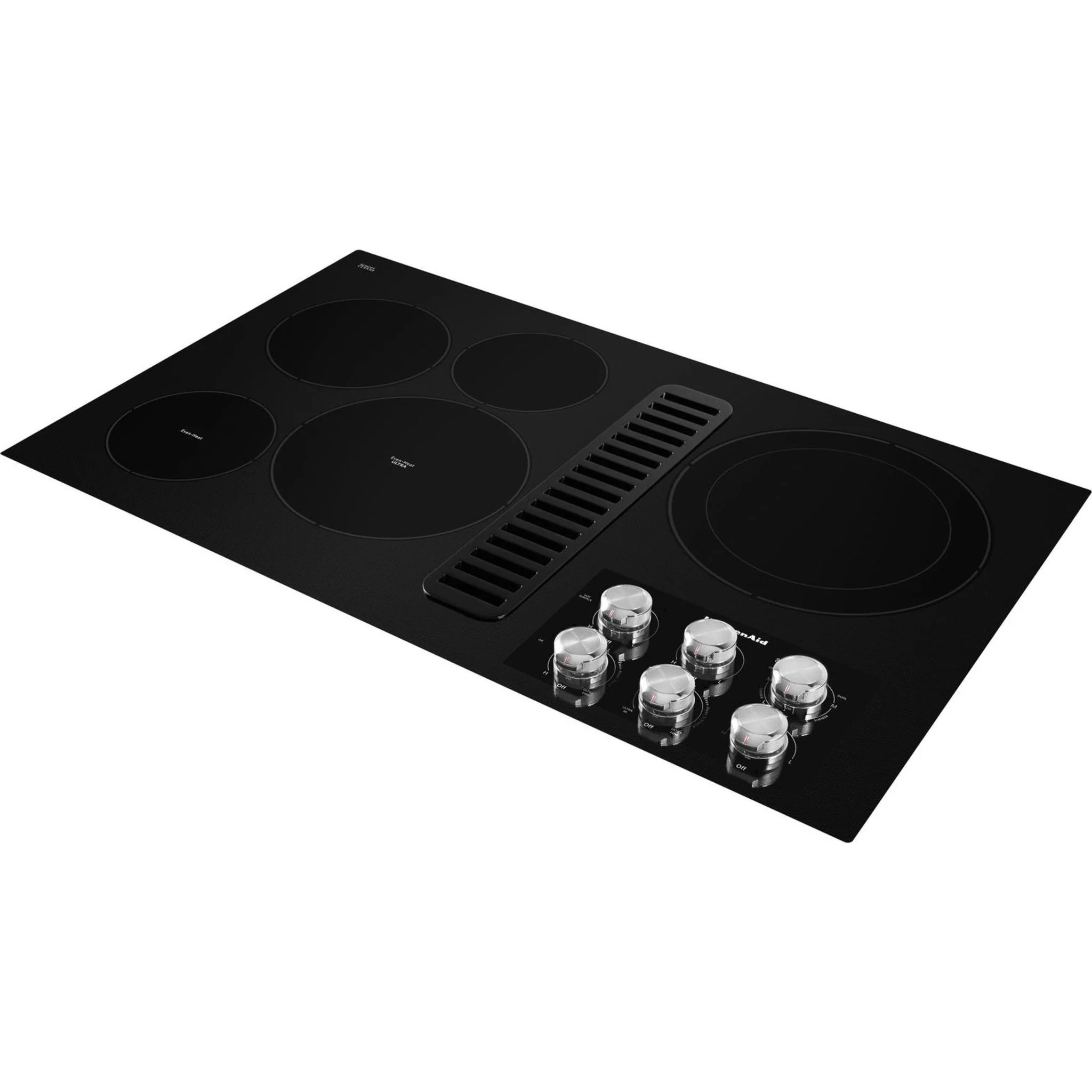 KitchenAid 36" Electric Downdraft Cooktop with 5 Elements -Black (KCED606GBL) - Image 18