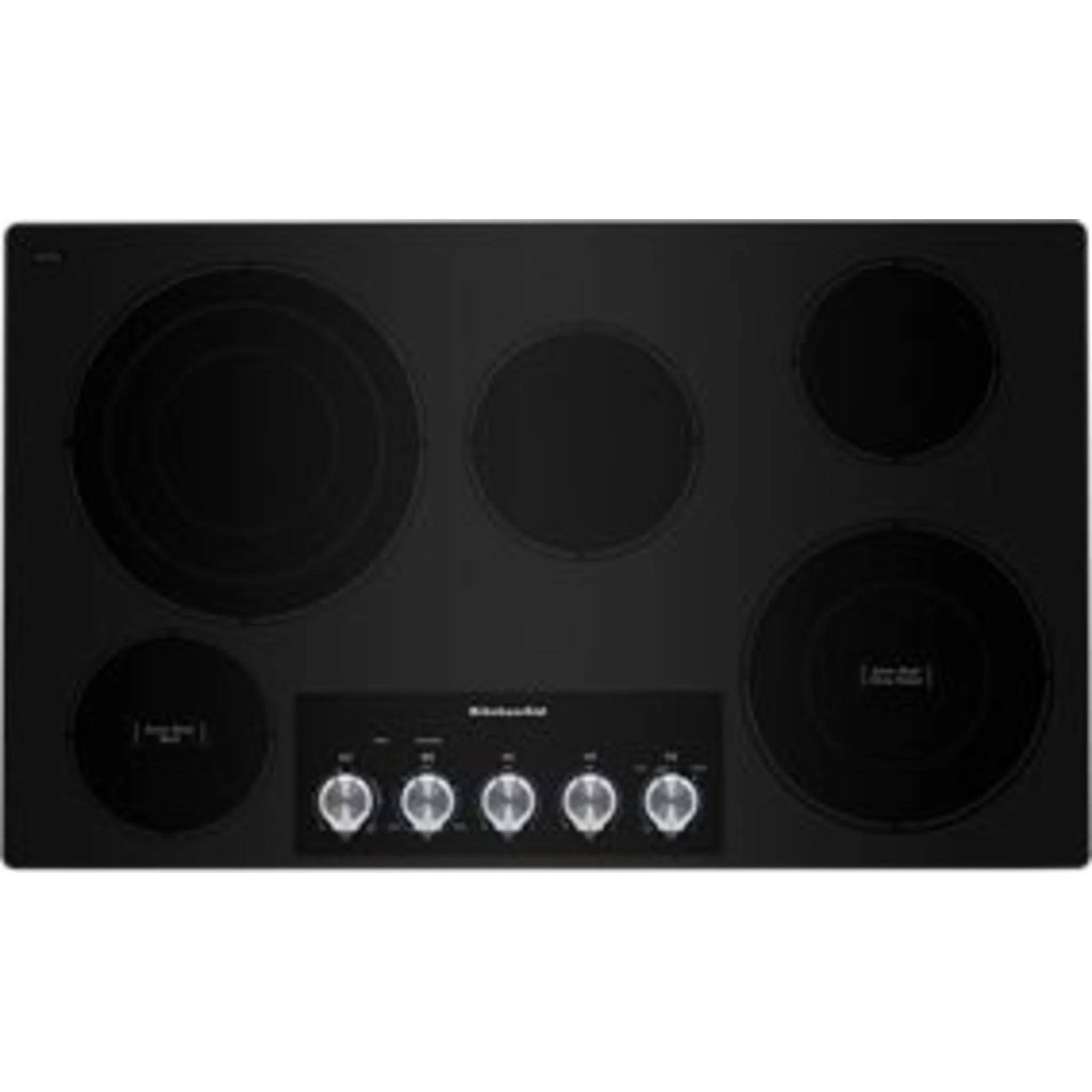 KitchenAid 36" Electric Cooktop with 5 Elements and Knob Controls -Black (KCES556HBL) - Image 13