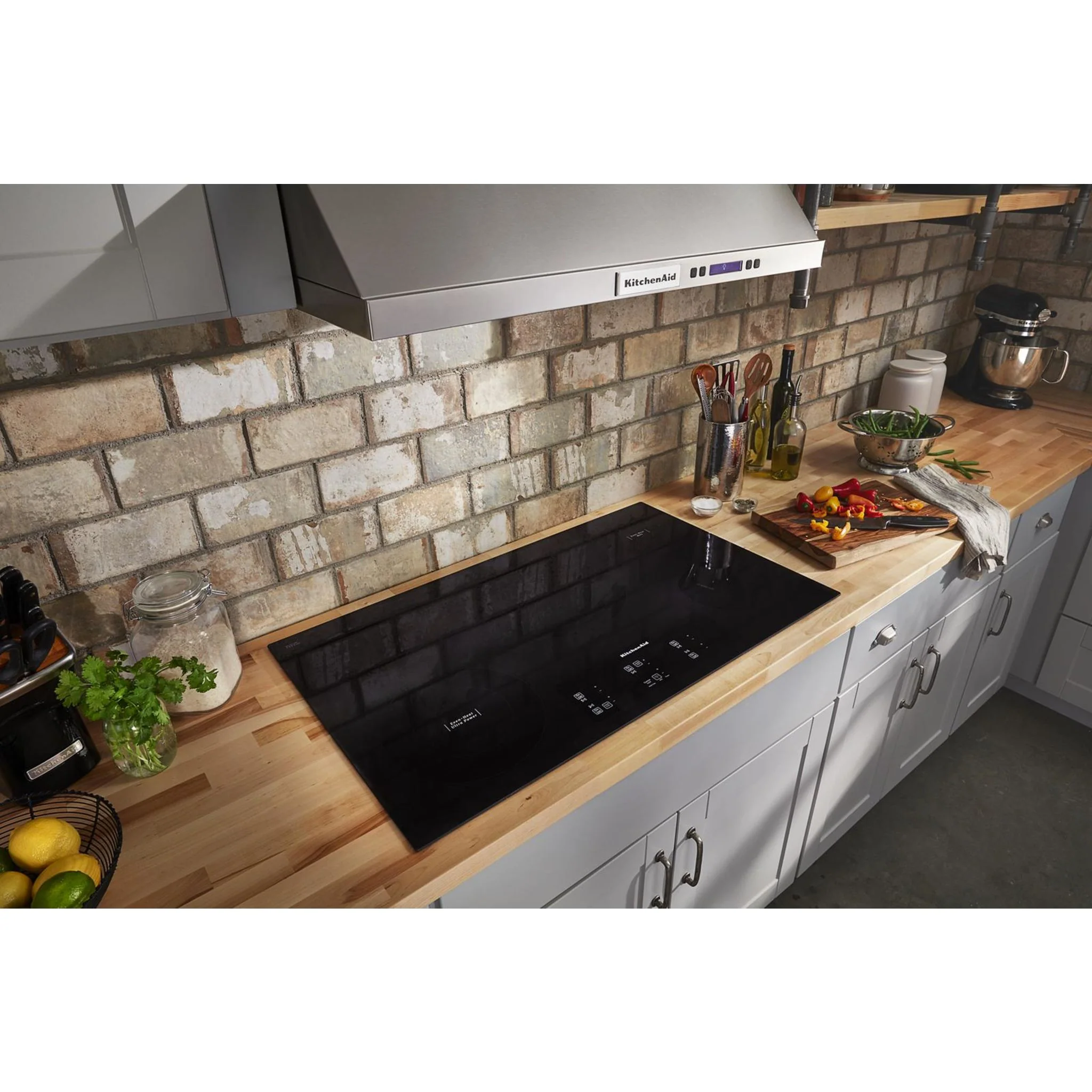 KitchenAid 36" Electric Cooktop with 5 Elements and Touch-Activated Controls -Black (KCES956KBL) - Image 11