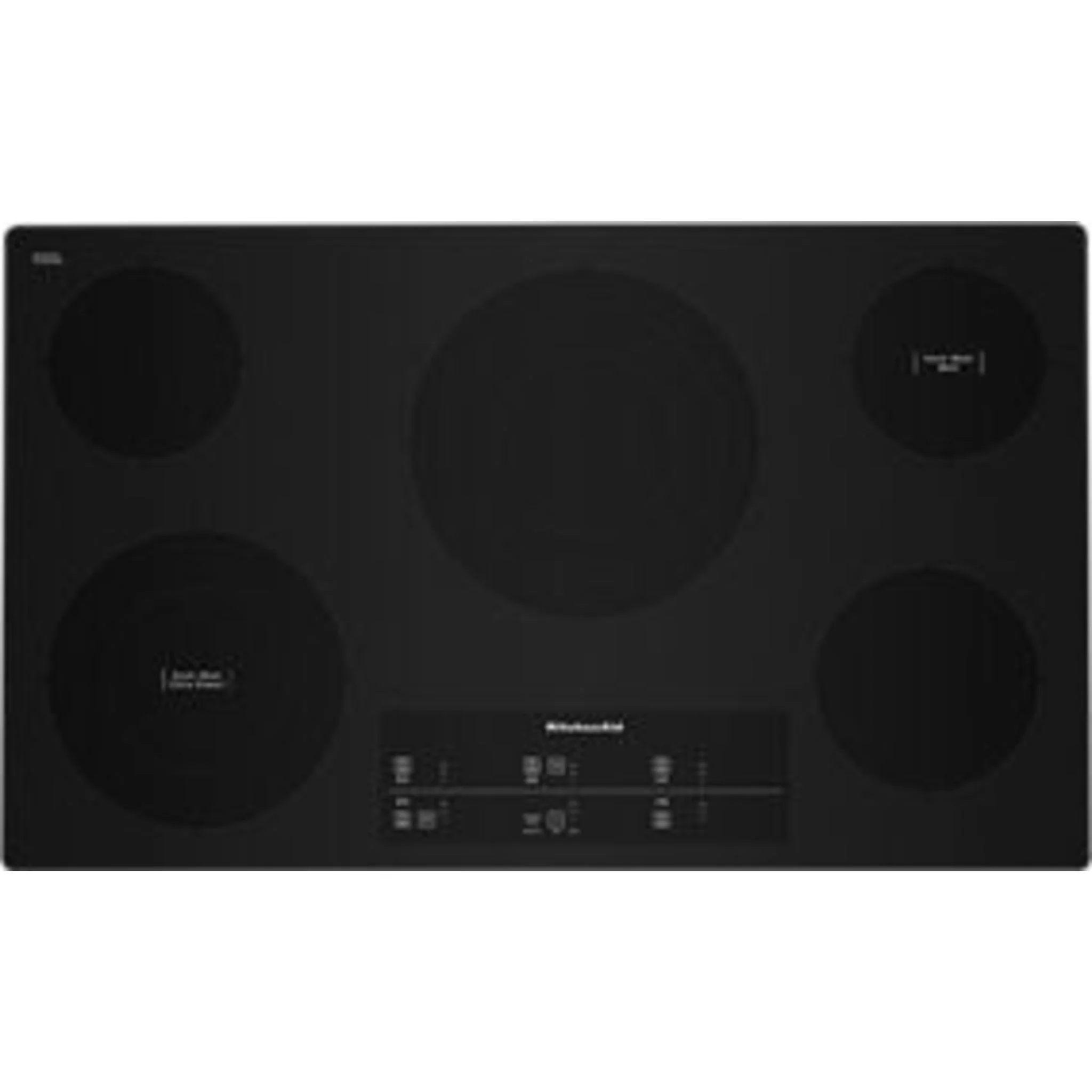 KitchenAid 36" Electric Cooktop with 5 Elements and Touch-Activated Controls -Black (KCES956KBL) - Image 12