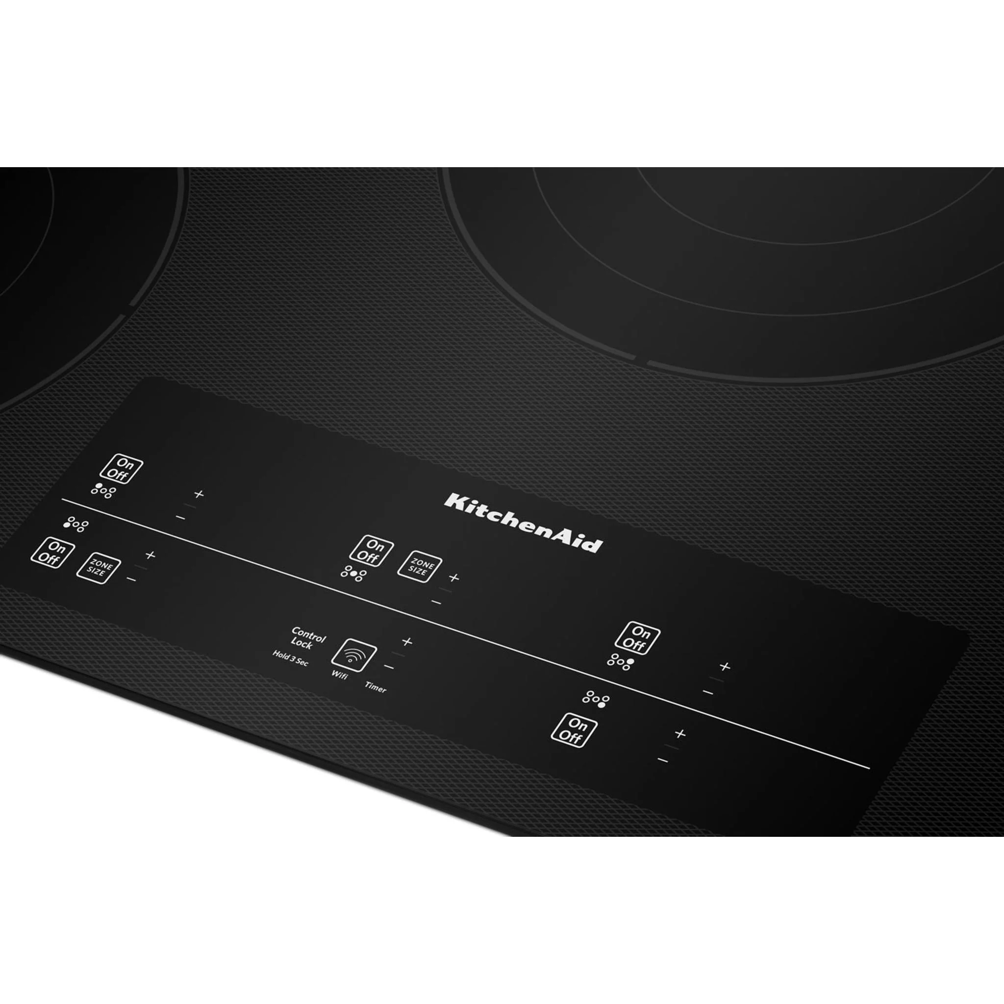 KitchenAid 36" Electric Cooktop with 5 Elements and Touch-Activated Controls -Black (KCES956KBL) - Image 6