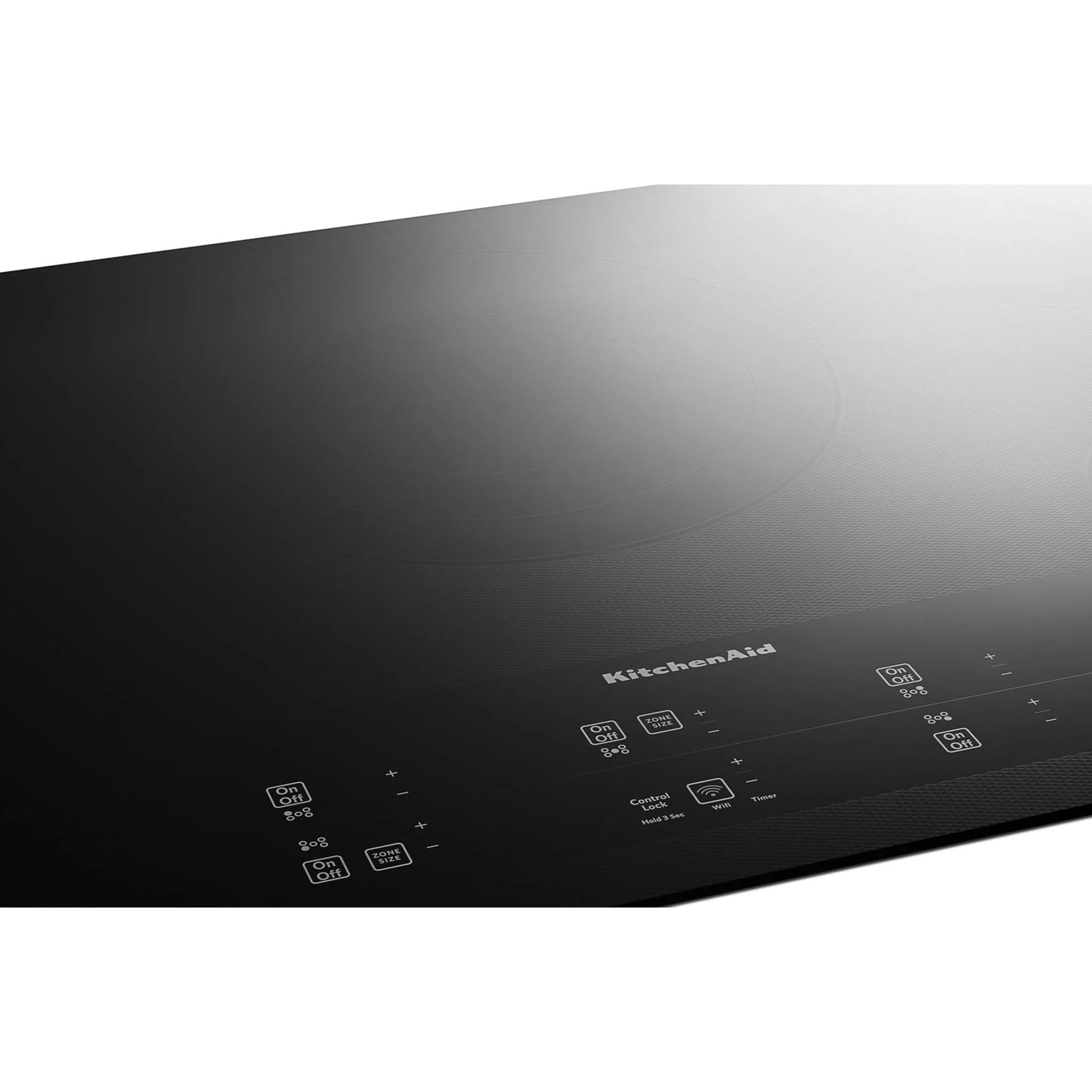 KitchenAid 36" Electric Cooktop with 5 Elements and Touch-Activated Controls -Black (KCES956KBL) - Image 7