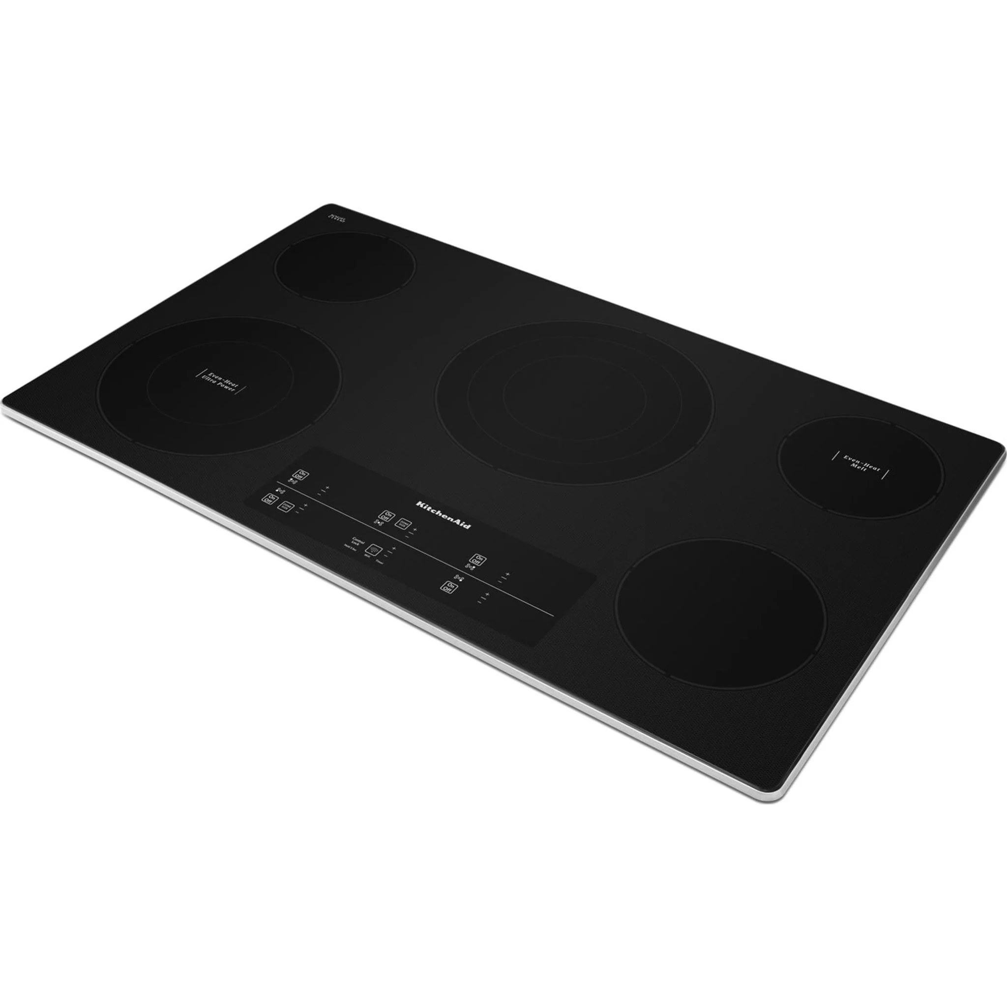 KitchenAid 36" Electric Cooktop with 5 Elements and Touch-Activated Controls -Stainless Steel (KCES956KSS) - Image 10