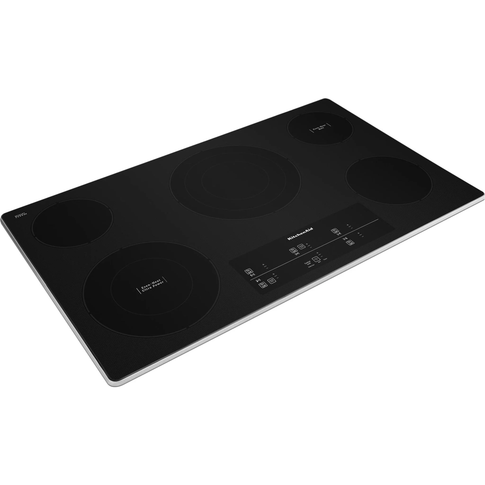 KitchenAid 36" Electric Cooktop with 5 Elements and Touch-Activated Controls -Stainless Steel (KCES956KSS) - Image 12