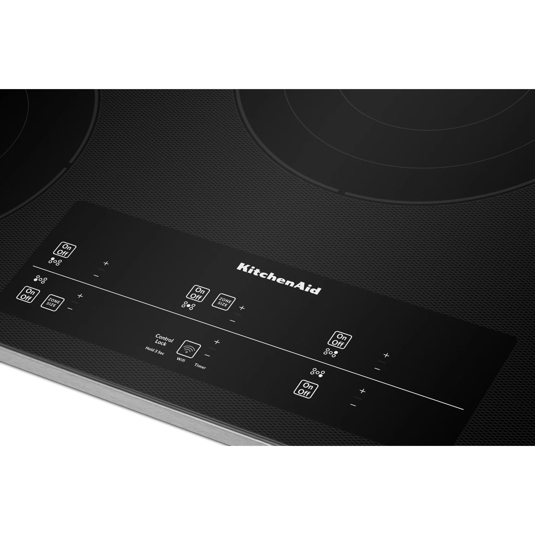 KitchenAid 36" Electric Cooktop with 5 Elements and Touch-Activated Controls -Stainless Steel (KCES956KSS) - Image 5