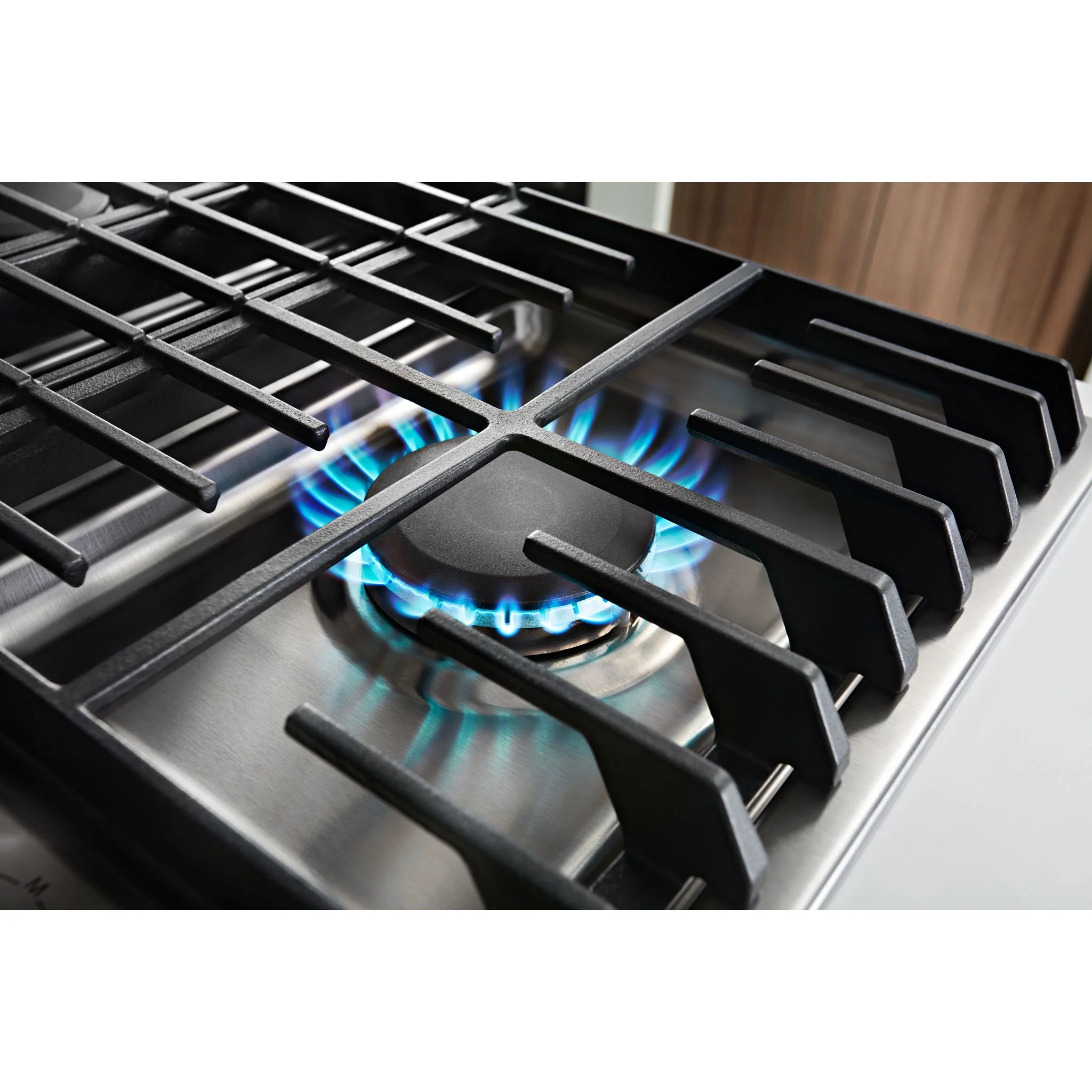 KitchenAid 36" 5 Burner Gas Downdraft Cooktop -Stainless Steel (KCGD506GSS) - Image 3