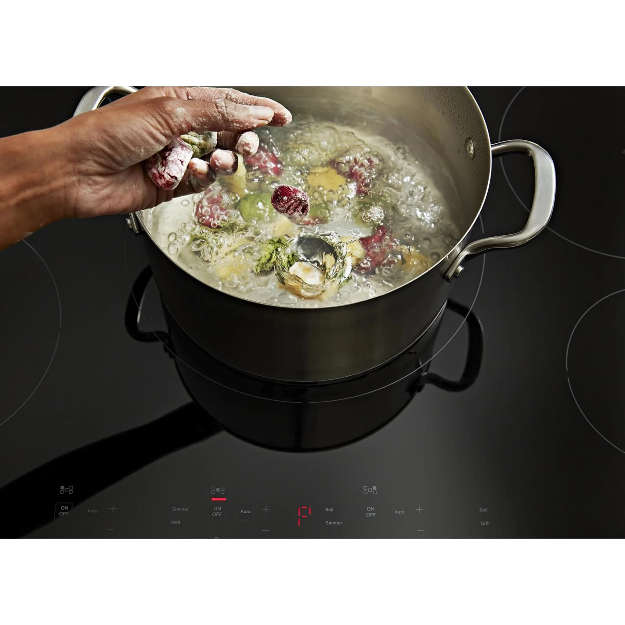 KitchenAid 36-Inch 5-Element Sensor Induction Cooktop -Black (KCIG556JBL) - Image 17