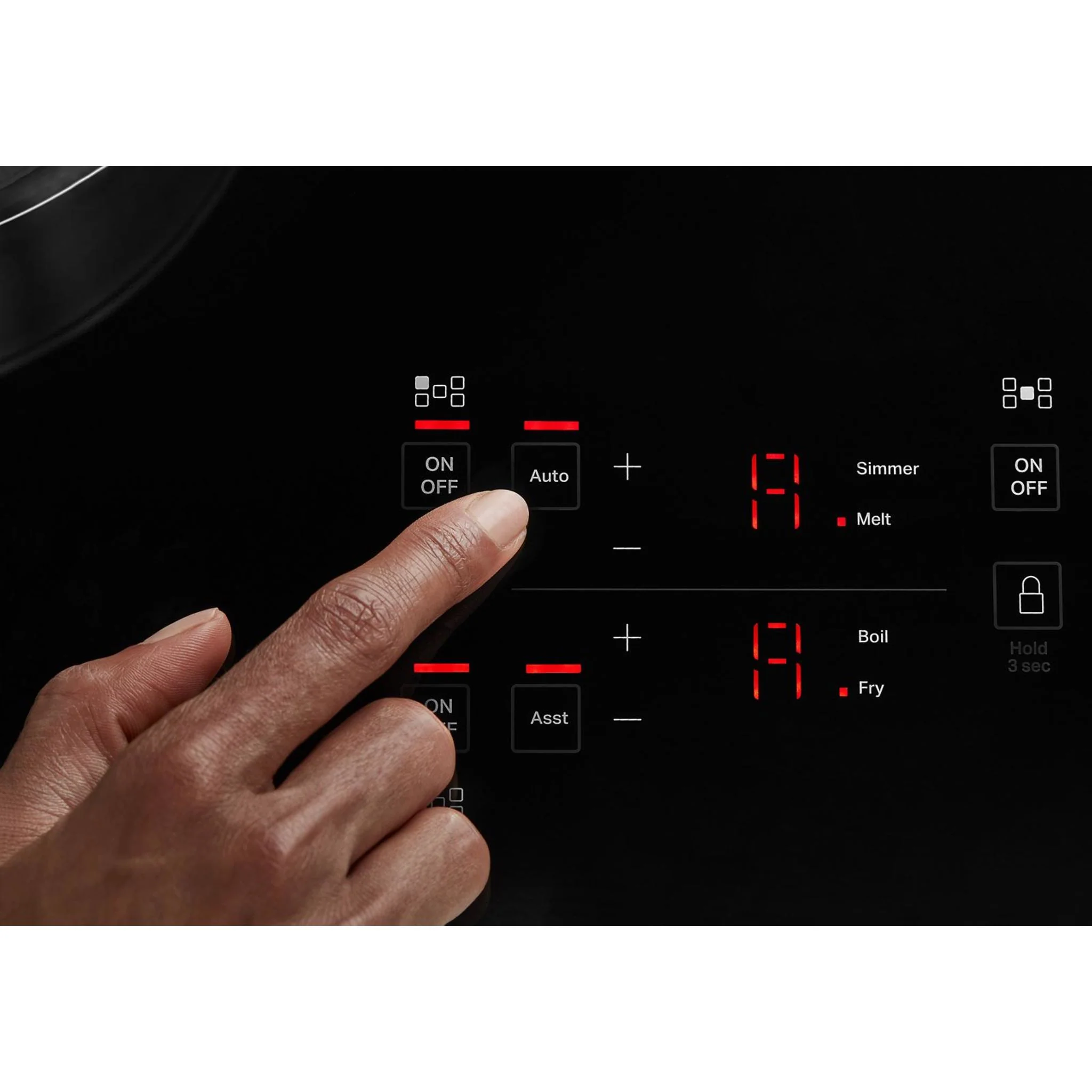 KitchenAid 36-Inch 5-Element Sensor Induction Cooktop -Black (KCIG556JBL) - Image 20