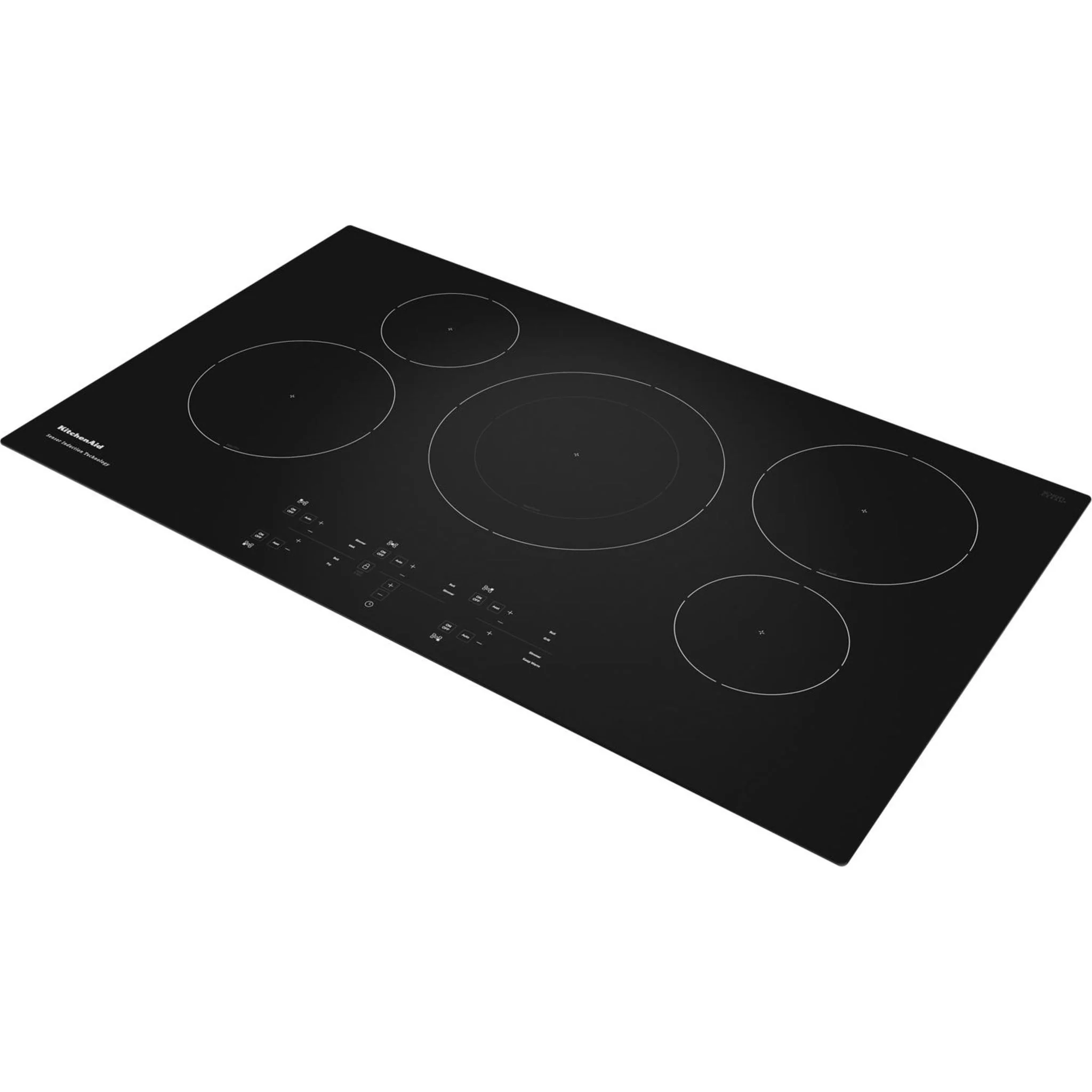 KitchenAid 36-Inch 5-Element Sensor Induction Cooktop -Black (KCIG556JBL) - Image 5
