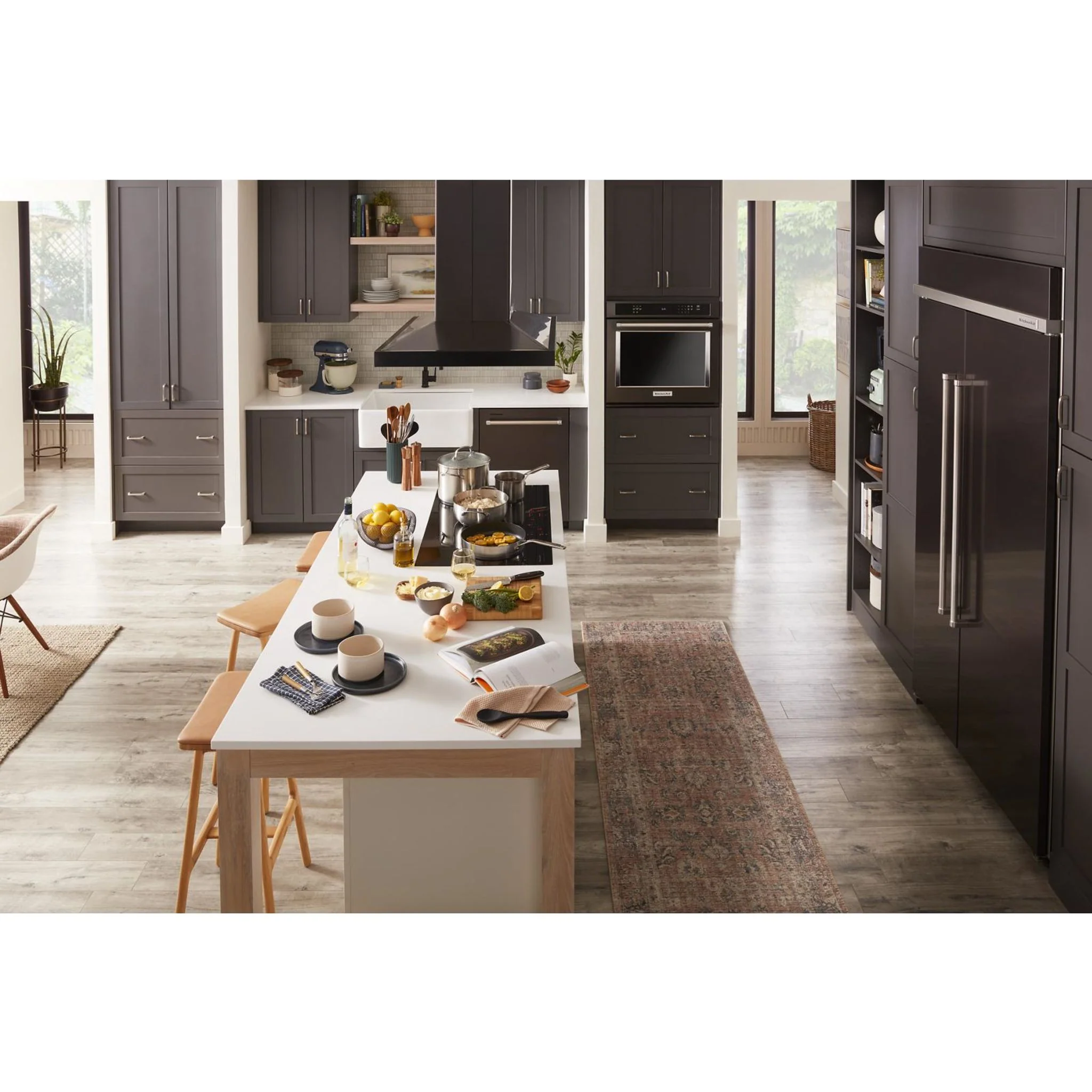 KitchenAid 36-Inch 5-Element Sensor Induction Cooktop -Black (KCIG556JBL) - Image 6