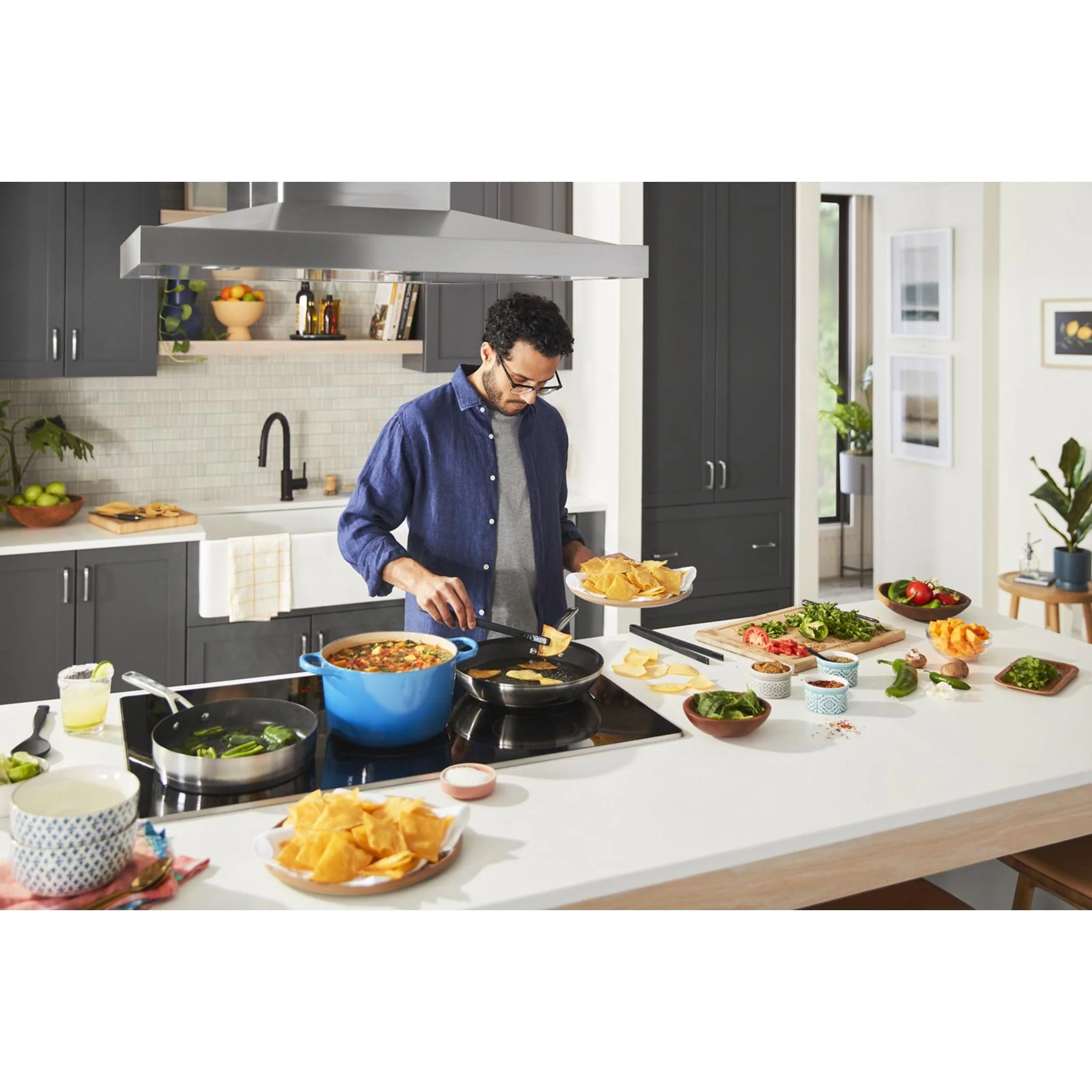 KitchenAid 36-Inch 5-Element Sensor Induction Cooktop -Stainless Steel (KCIG556JSS) - Image 10