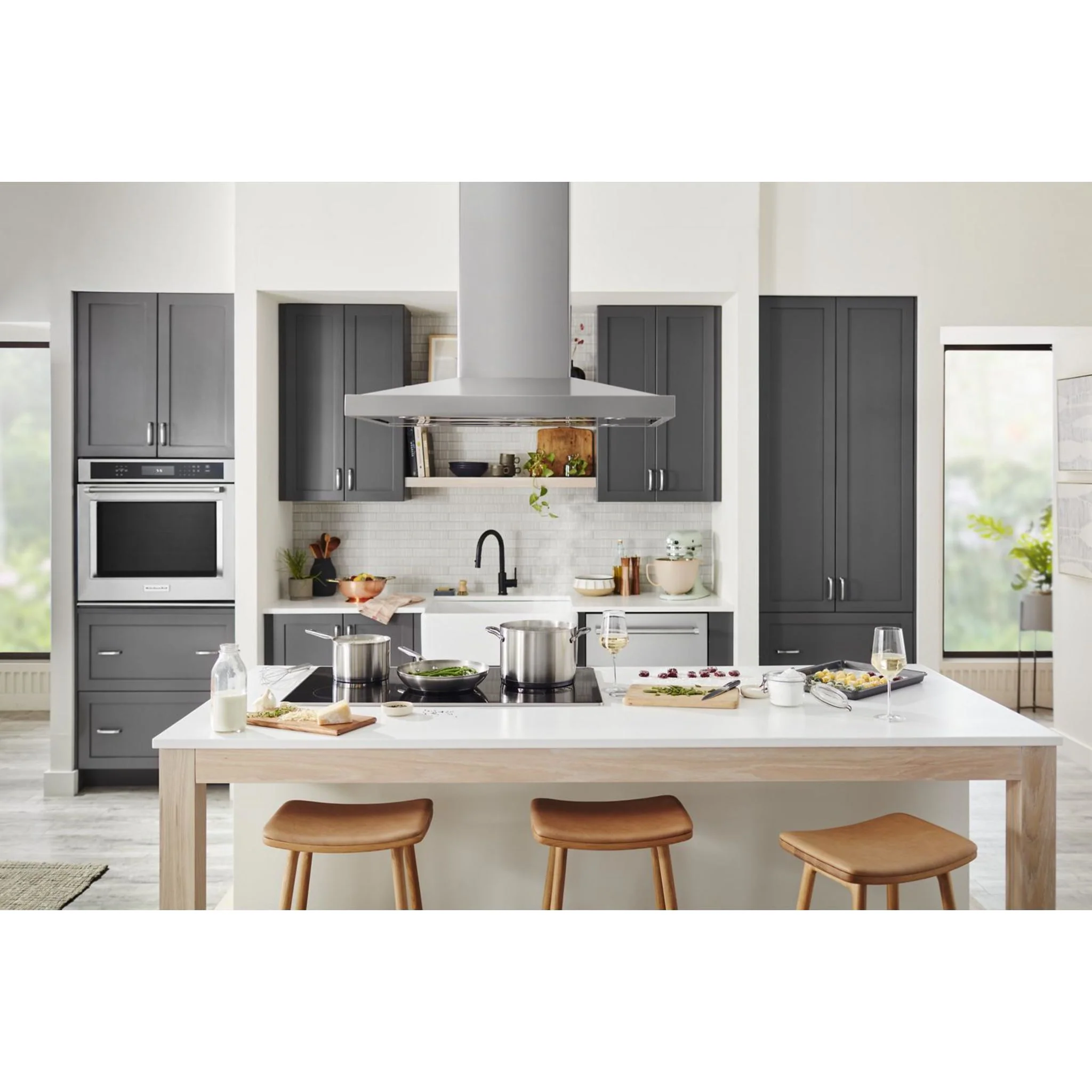 KitchenAid 36-Inch 5-Element Sensor Induction Cooktop -Stainless Steel (KCIG556JSS) - Image 11