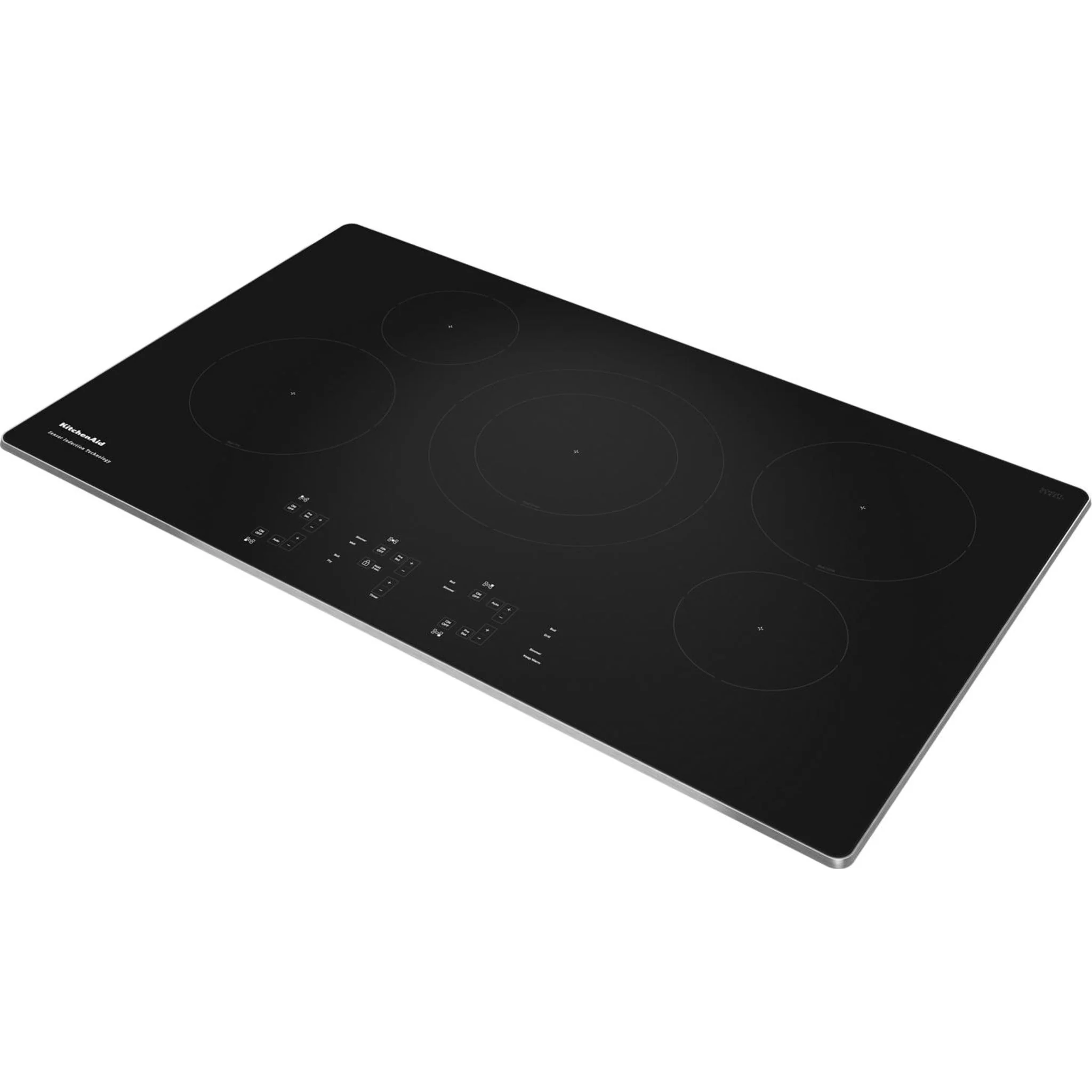 KitchenAid 36-Inch 5-Element Sensor Induction Cooktop -Stainless Steel (KCIG556JSS) - Image 3