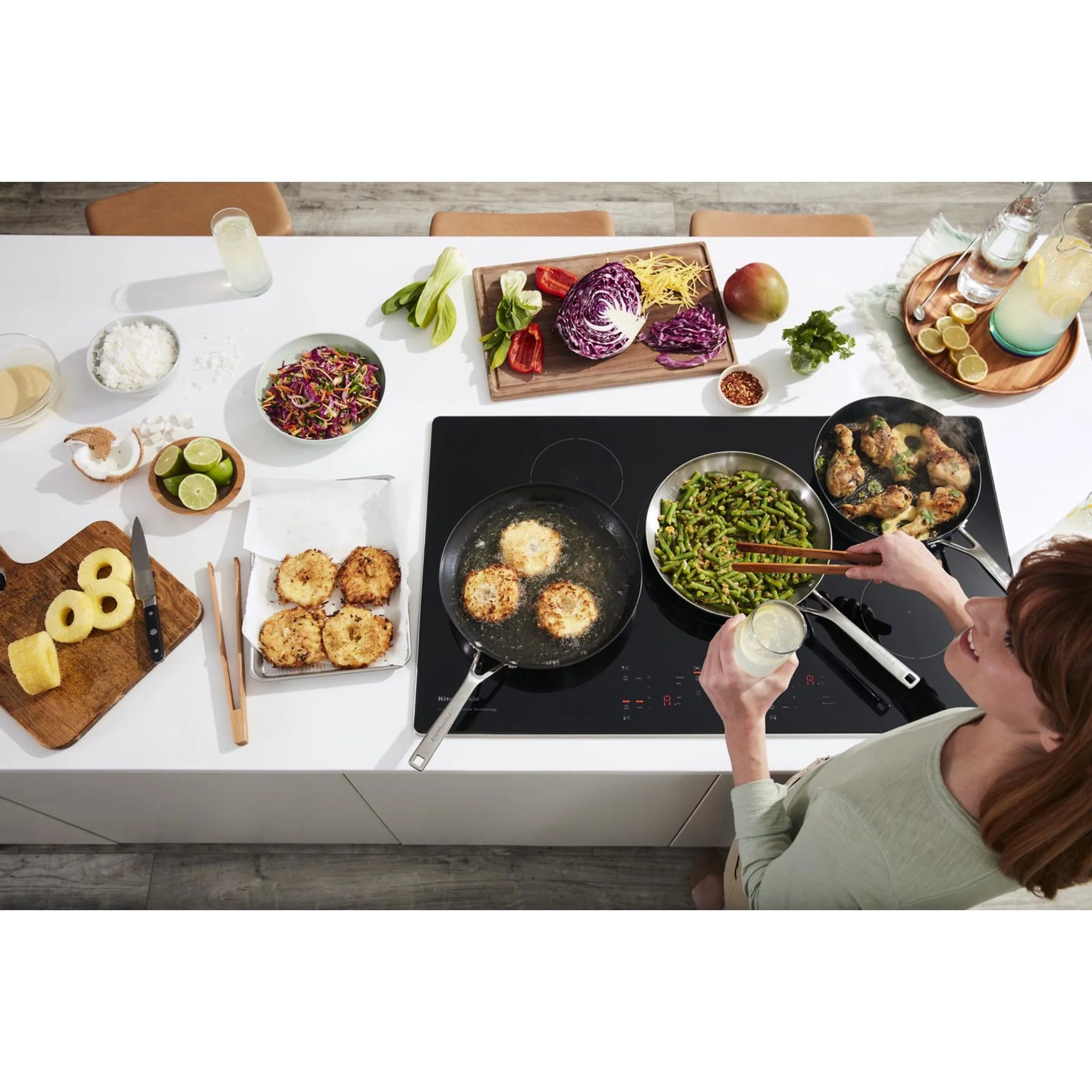 KitchenAid 36-Inch 5-Element Sensor Induction Cooktop -Stainless Steel (KCIG556JSS) - Image 31