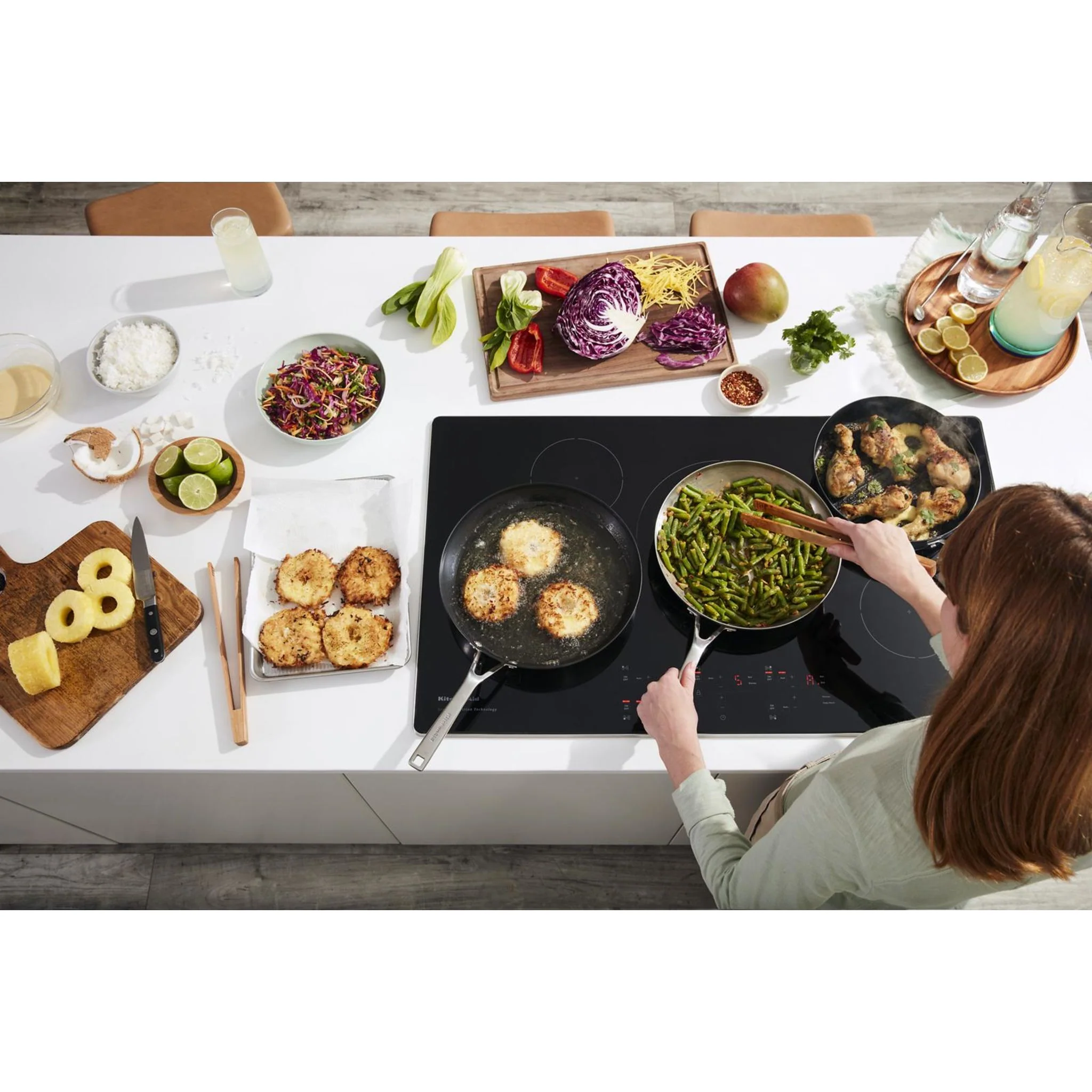 KitchenAid 36-Inch 5-Element Sensor Induction Cooktop -Stainless Steel (KCIG556JSS) - Image 32