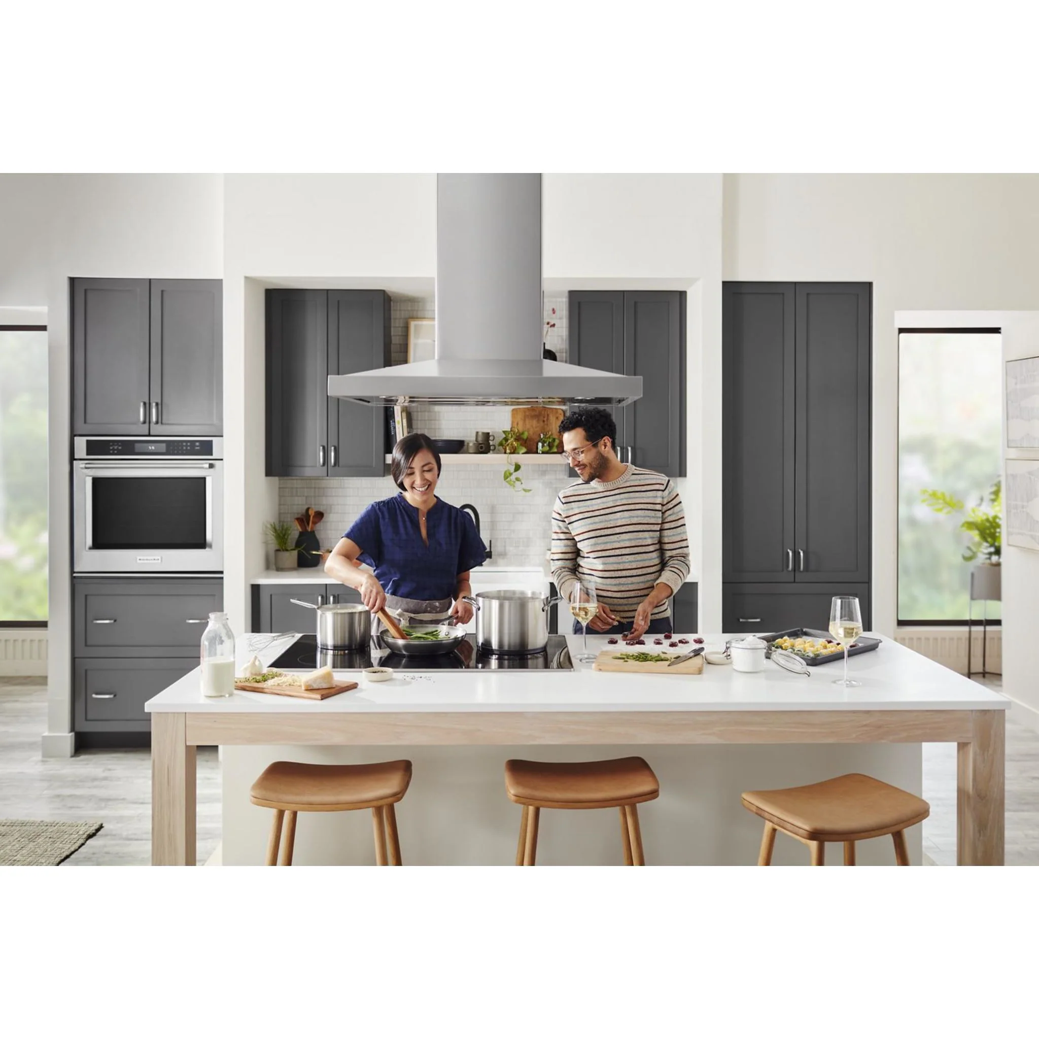 KitchenAid 36-Inch 5-Element Sensor Induction Cooktop -Stainless Steel (KCIG556JSS) - Image 34