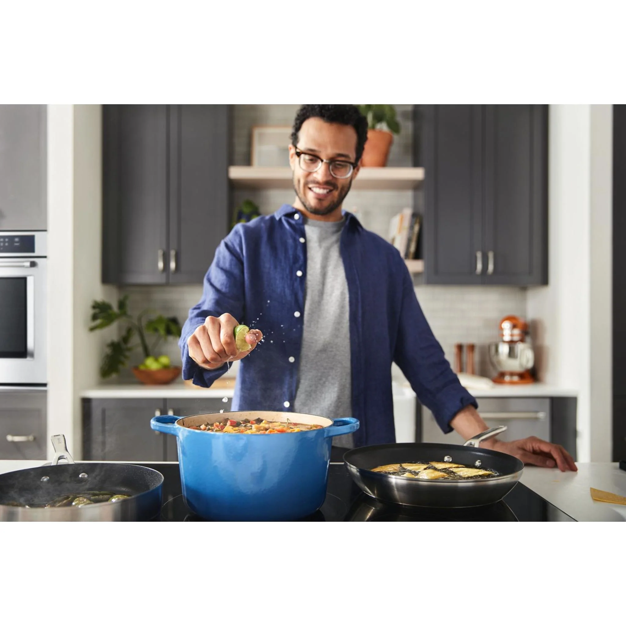 KitchenAid 36-Inch 5-Element Sensor Induction Cooktop -Stainless Steel (KCIG556JSS) - Image 5