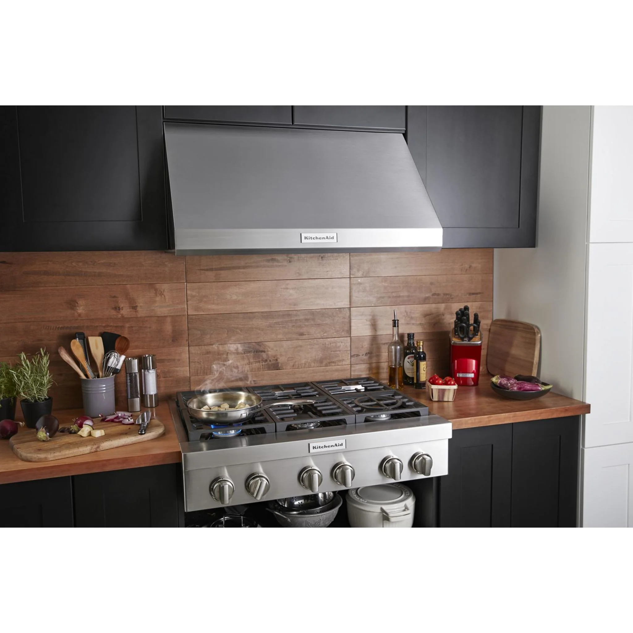 KitchenAid 36'' 6-Burner Commercial-Style Gas Rangetop -Stainless Steel (KCGC506JSS) - Image 14