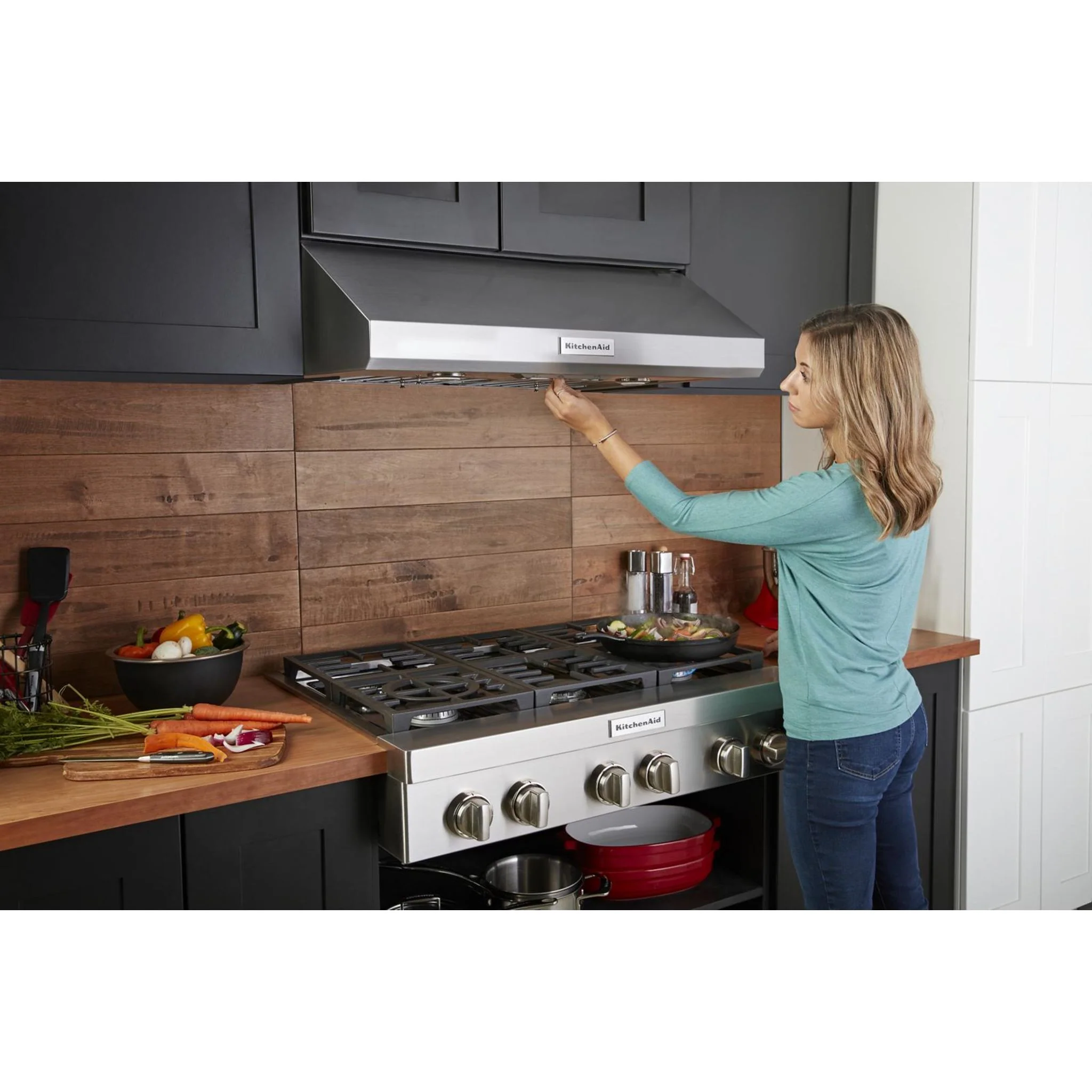 KitchenAid 36'' 6-Burner Commercial-Style Gas Rangetop -Stainless Steel (KCGC506JSS) - Image 25