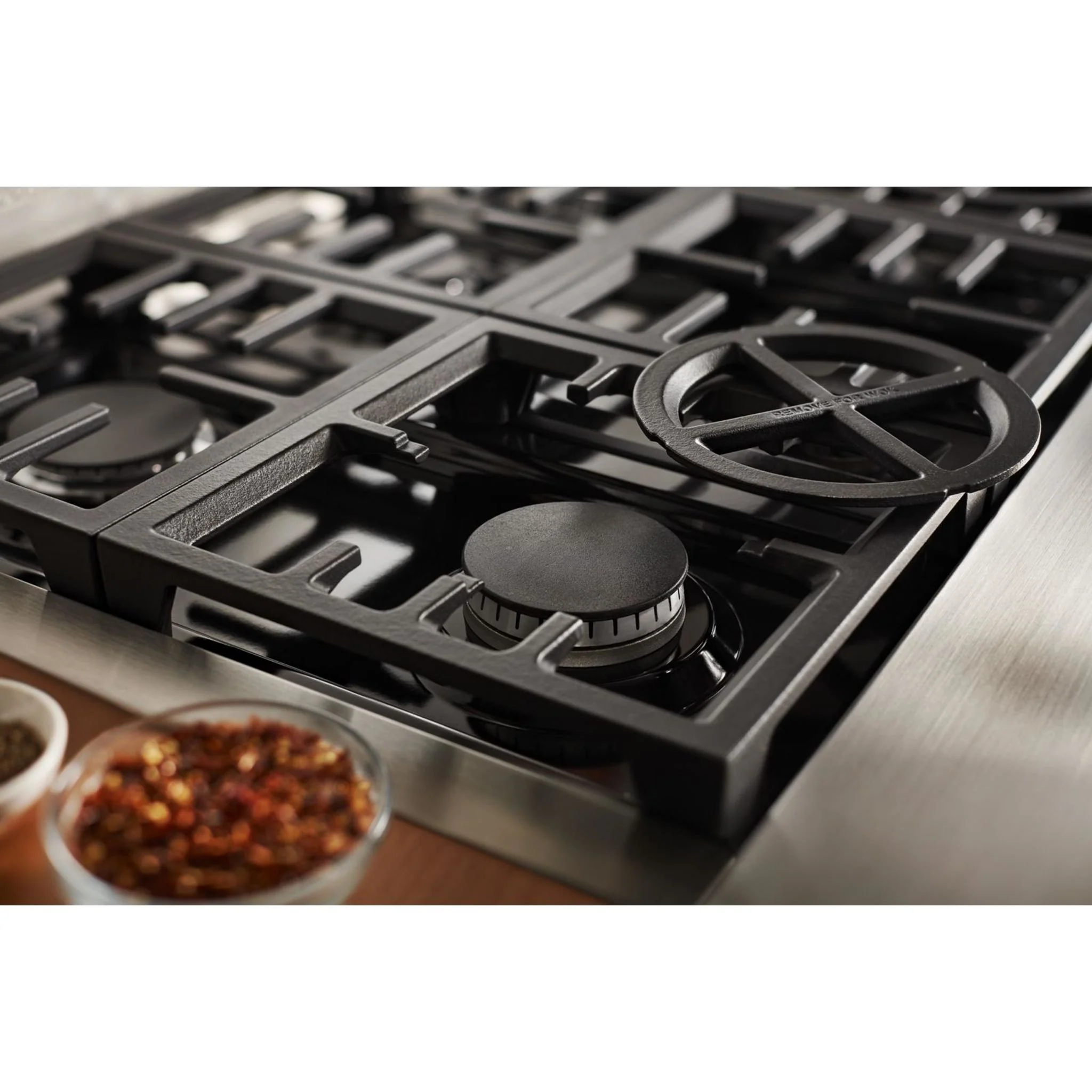 KitchenAid 36'' 6-Burner Commercial-Style Gas Rangetop -Stainless Steel (KCGC506JSS) - Image 30