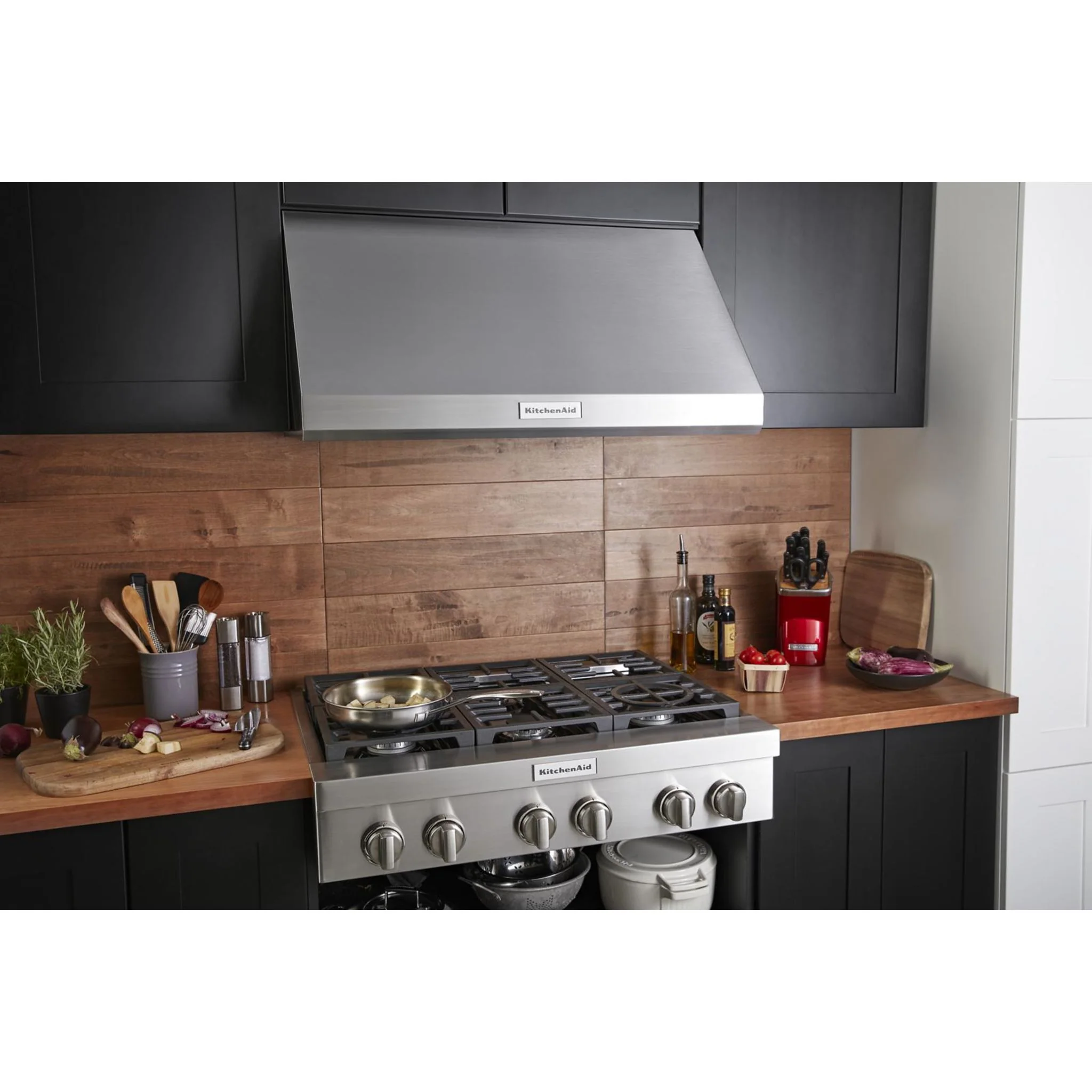 KitchenAid 36'' 6-Burner Commercial-Style Gas Rangetop -Stainless Steel (KCGC506JSS) - Image 32