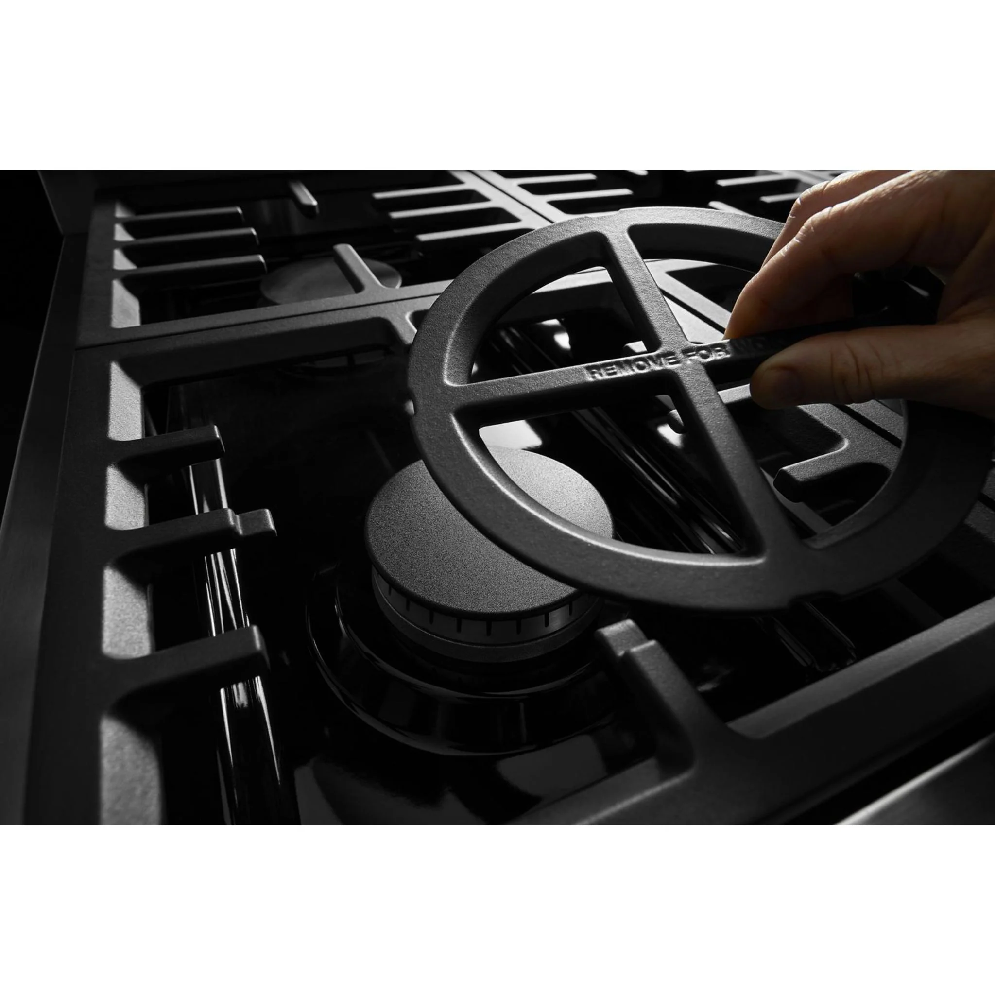 KitchenAid 36'' 6-Burner Commercial-Style Gas Rangetop -Stainless Steel (KCGC506JSS) - Image 7