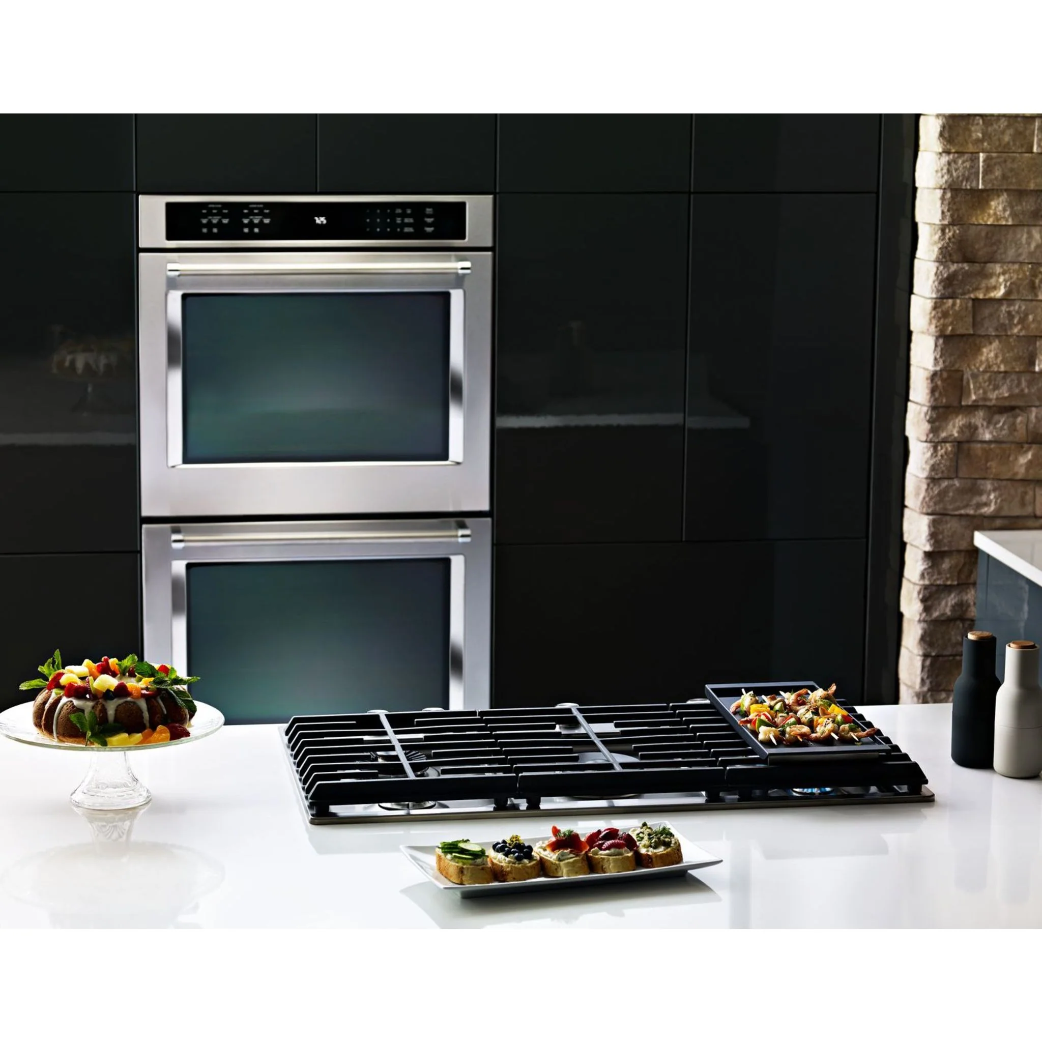 KitchenAid 36" 5-Burner Gas Cooktop -Stainless Steel (KCGS556ESS) - Image 7