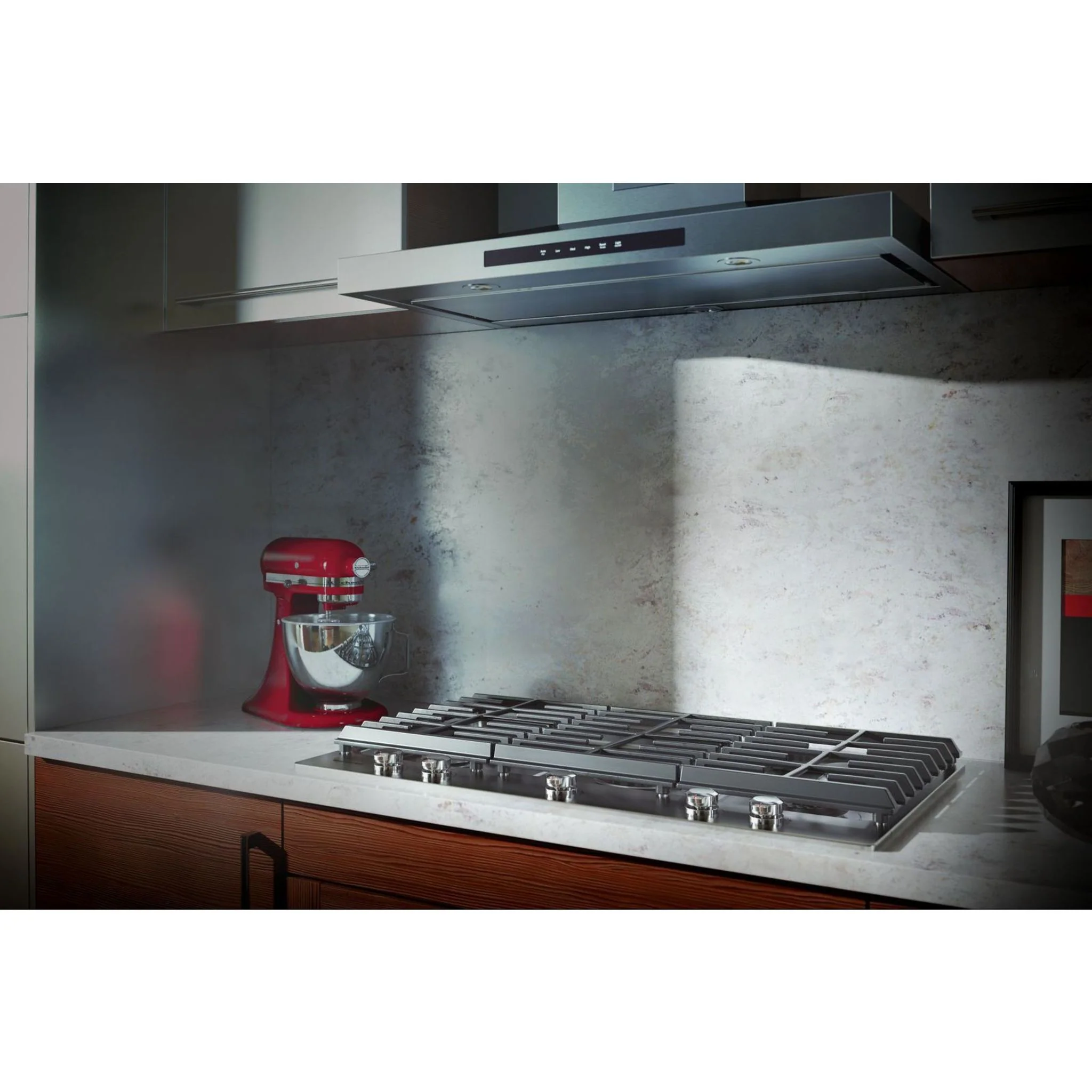 KitchenAid 36" 5-Burner Gas Cooktop with Griddle -Stainless Steel (KCGS956ESS) - Image 14