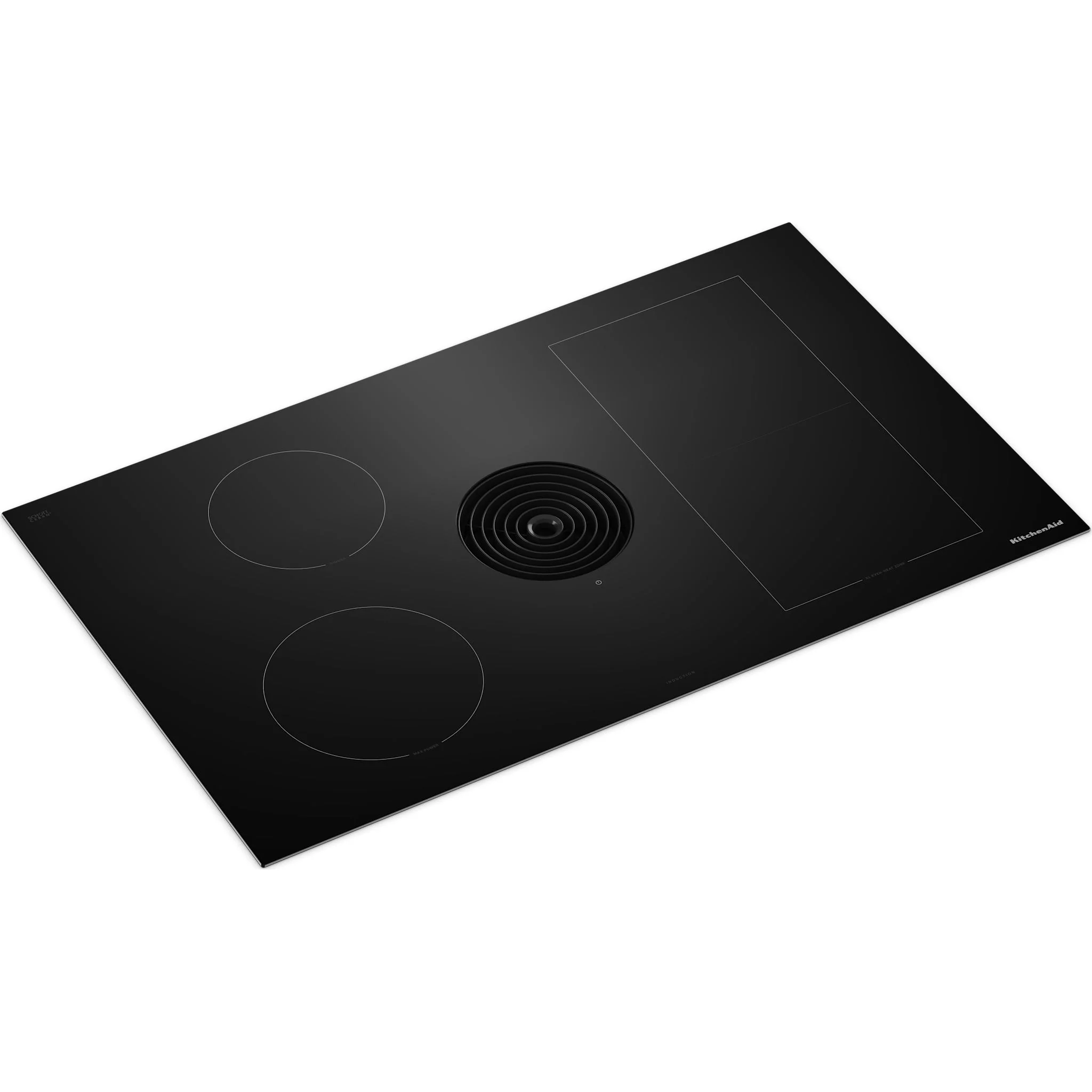 KitchenAid 36-inch NextGen Induction Downdraft Cooktop with Bridge XL Even-Heat Zone -Black (KCID936SBL) - Image 11