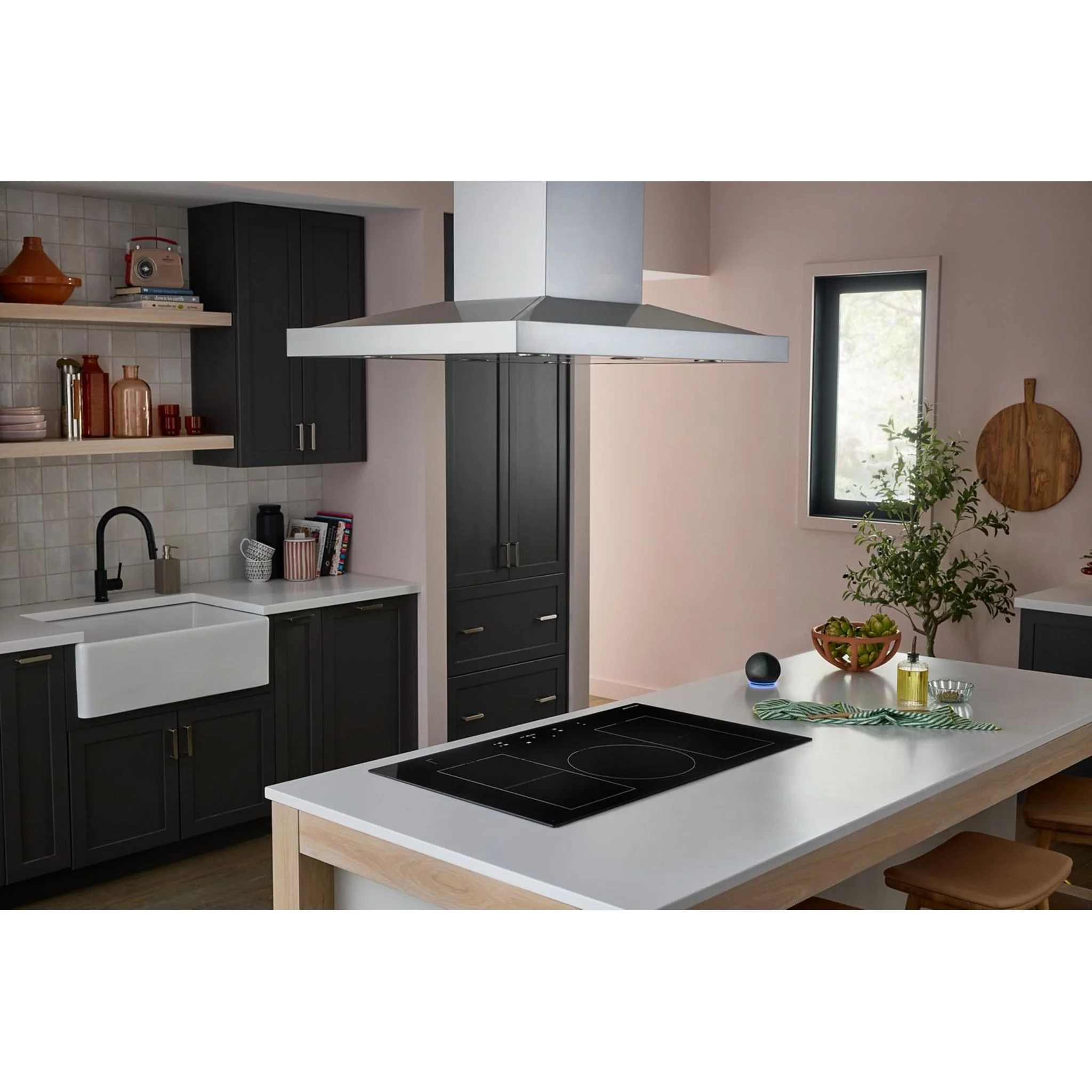 KitchenAid 36" Temp CookInduction Cooktop with 5 Cooking Zones -Black (KCIT736SBL) - Image 4