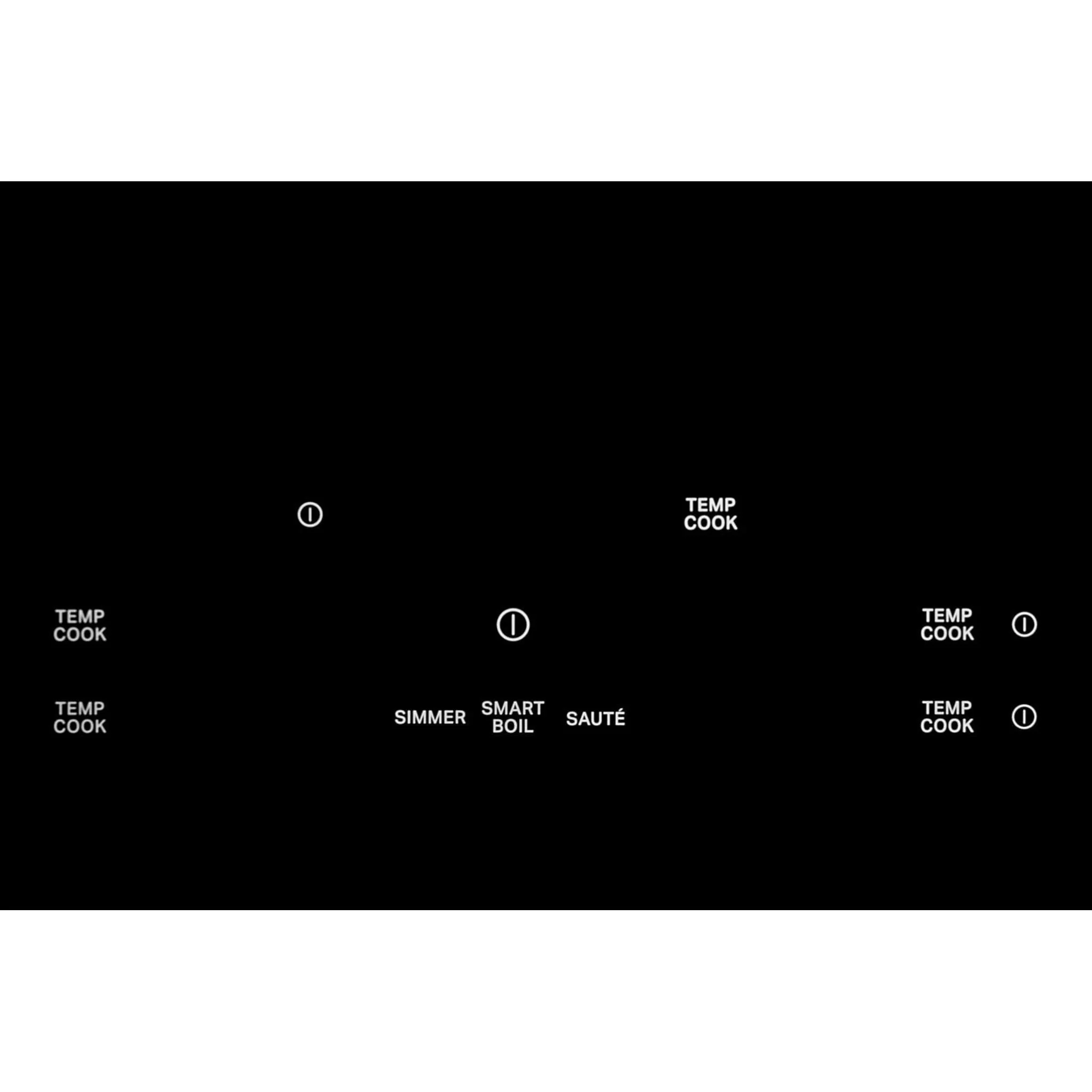 KitchenAid 36" Temp CookInduction Cooktop with 5 Cooking Zones -Black (KCIT736SBL) - Image 5