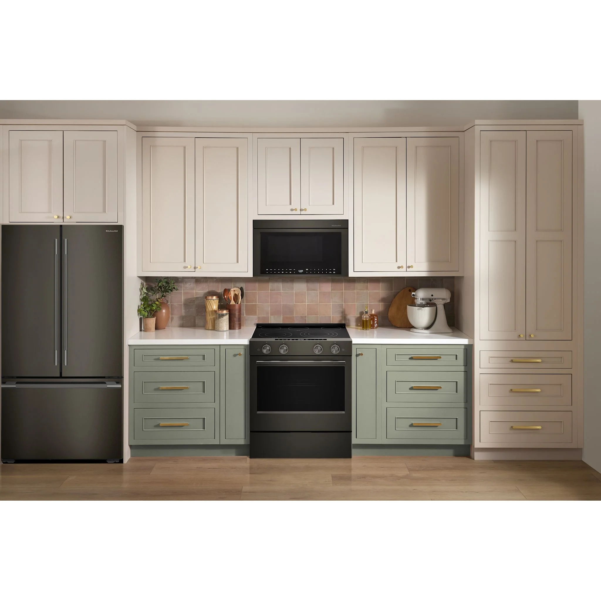 KitchenAid 5.3 Cu. Ft. Slide-in Electric Range with Two Even-HeatHyper Elements and Convection Cooking Modes -Black Ore (YKSES530SBE) - Image 8