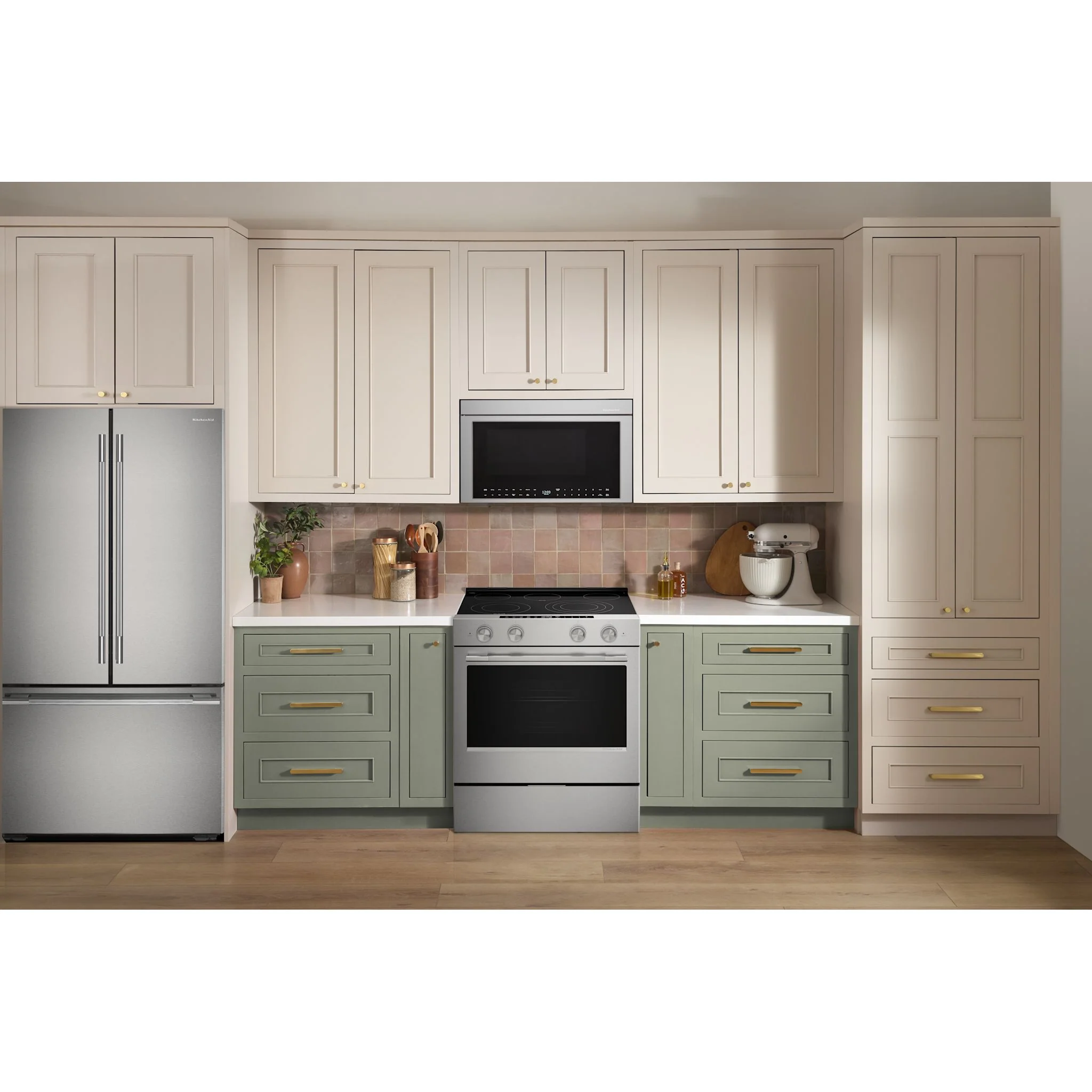 KitchenAid 5.3 Cu. Ft. Slide-In Electric Range with Even-Heat Hyper Elements & Convection - Fingerprint Resistant Stainless Steel (YKSES530SPS) - Image 10