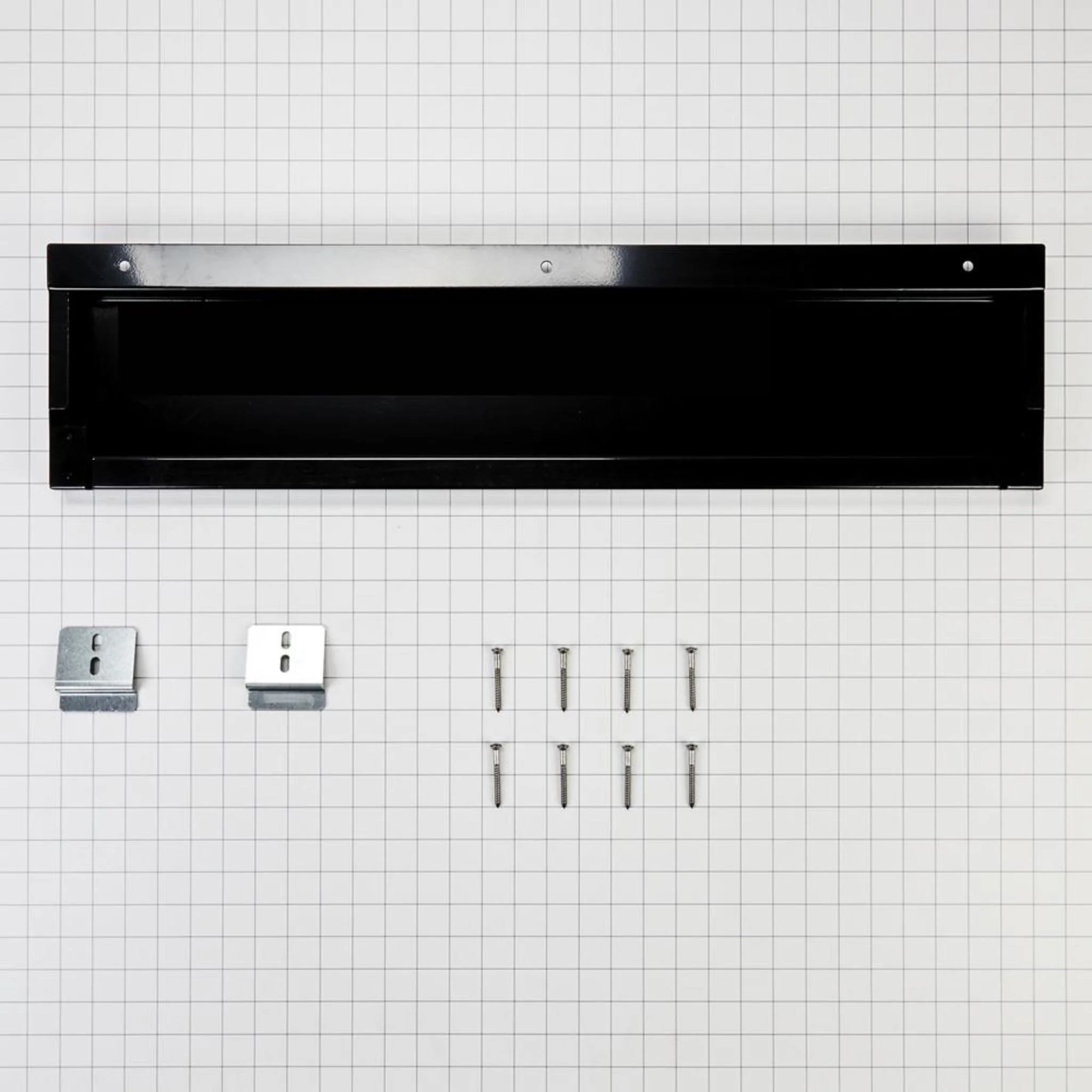 KitchenAid 6-Inch (15.2 cm) Slide-in Range Backsplash, Black -Black (W10655449) - Image 4