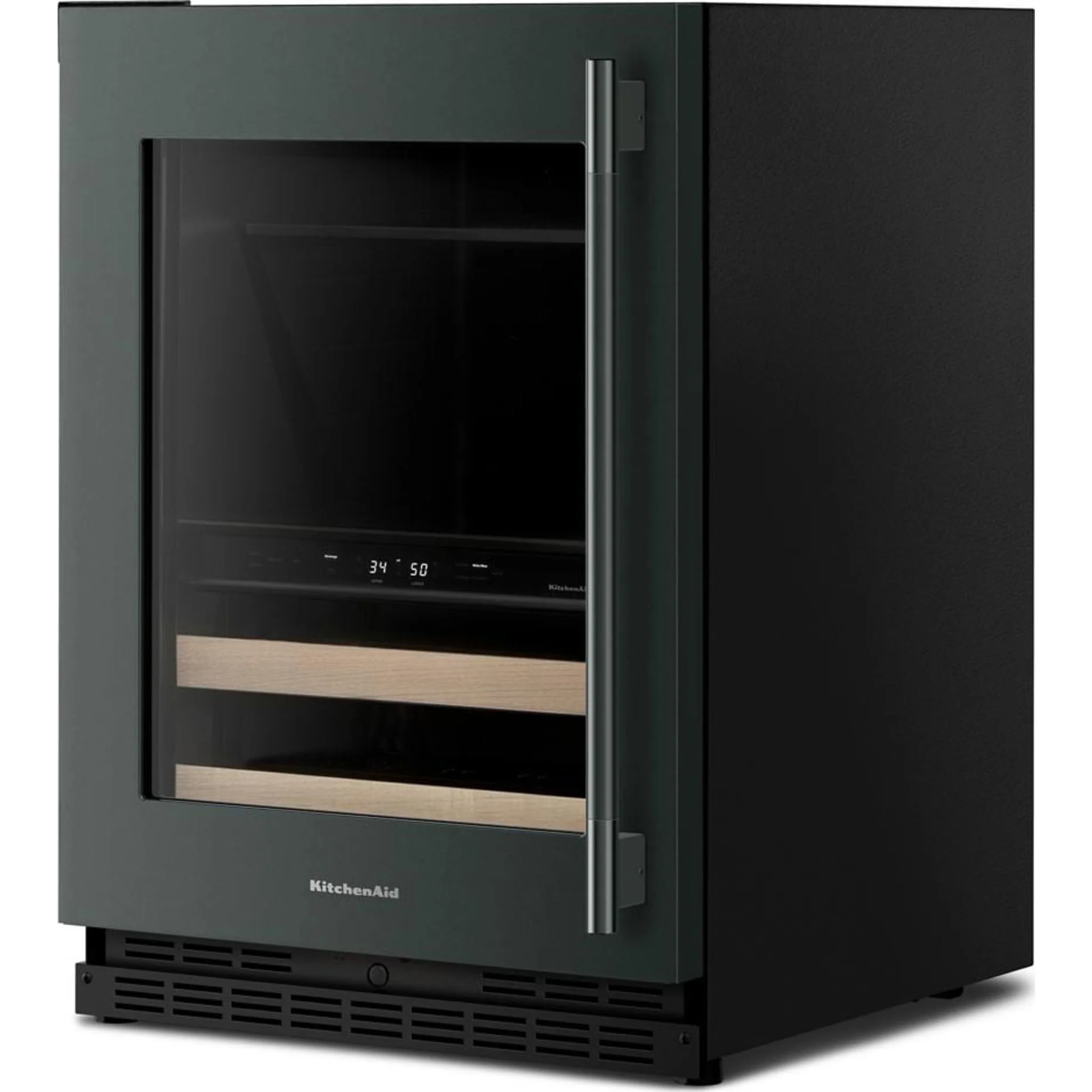 KitchenAid 24" Beverage Center with Glass Door and Wood-Front Racks - Juniper (KUBL524SJP) - Image 12