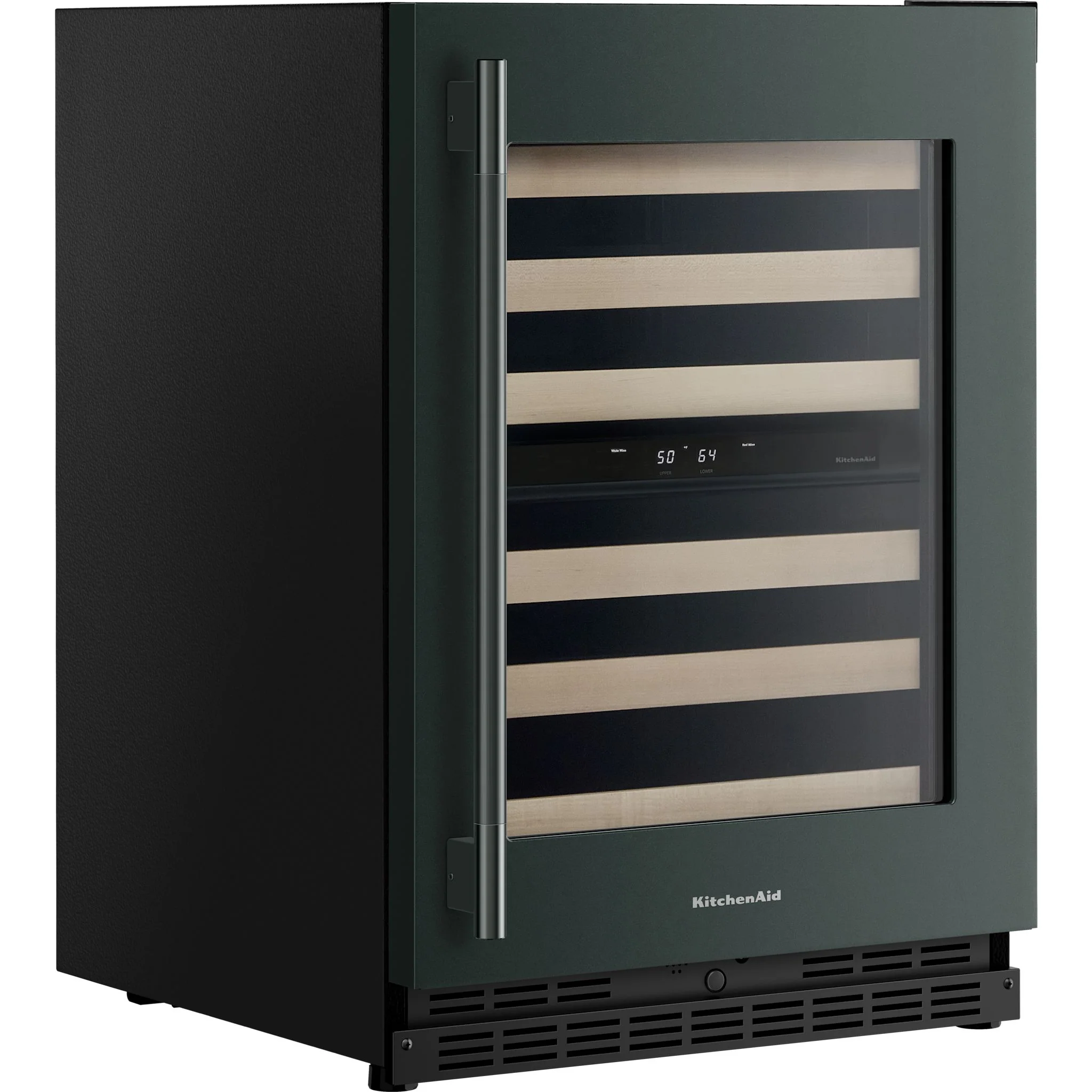 KitchenAid 24" Undercounter Wine Cellar with Full-Extension Wood-Front Racks - Juniper (KUWR524SJP) - Image 5