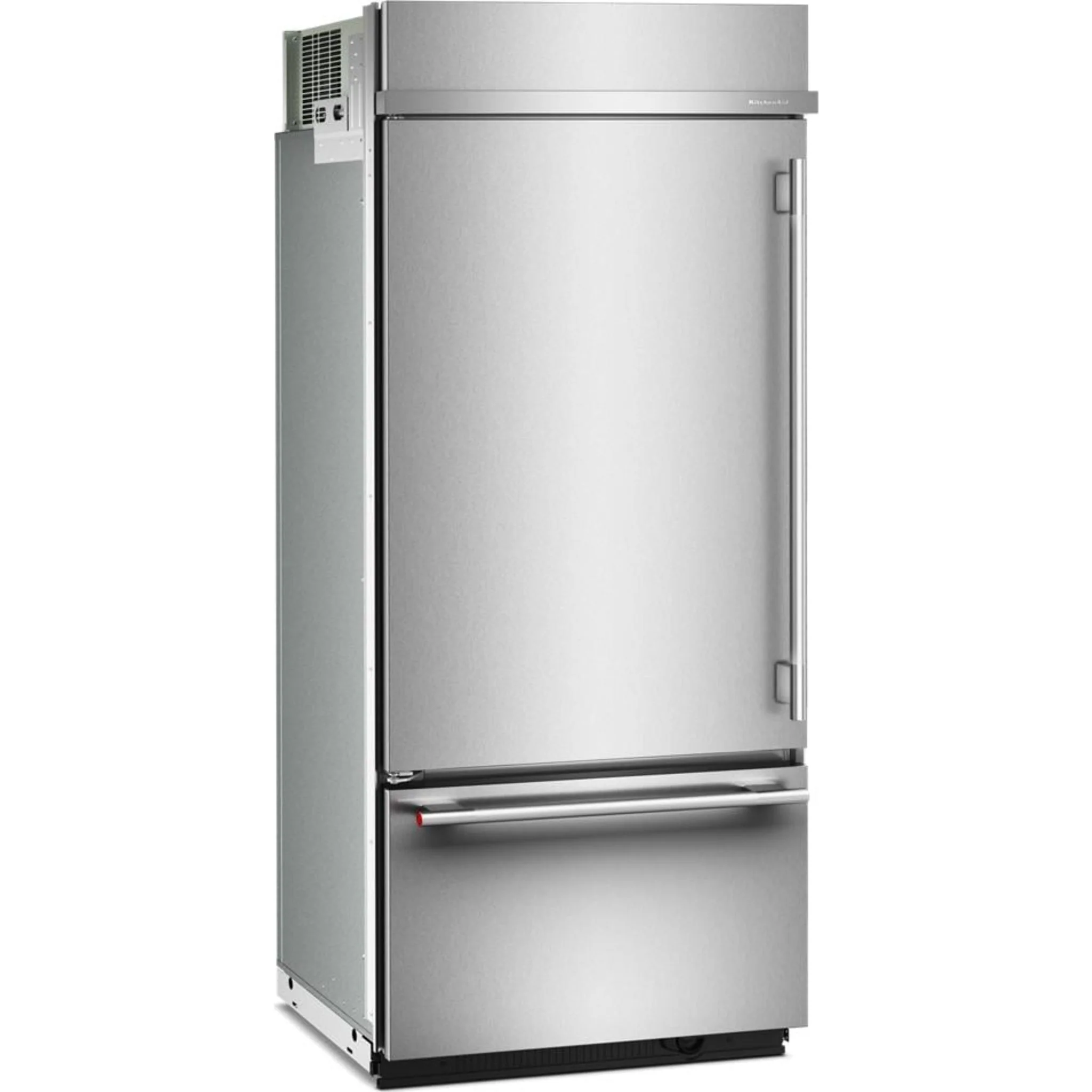 KitchenAid 20.8 Cu. Ft. 36" Built-In Bottom Mount Refrigerator with Platinum Interior -Stainless Steel with PrintShield™ Finish (KBBL336SPS) - Image 5