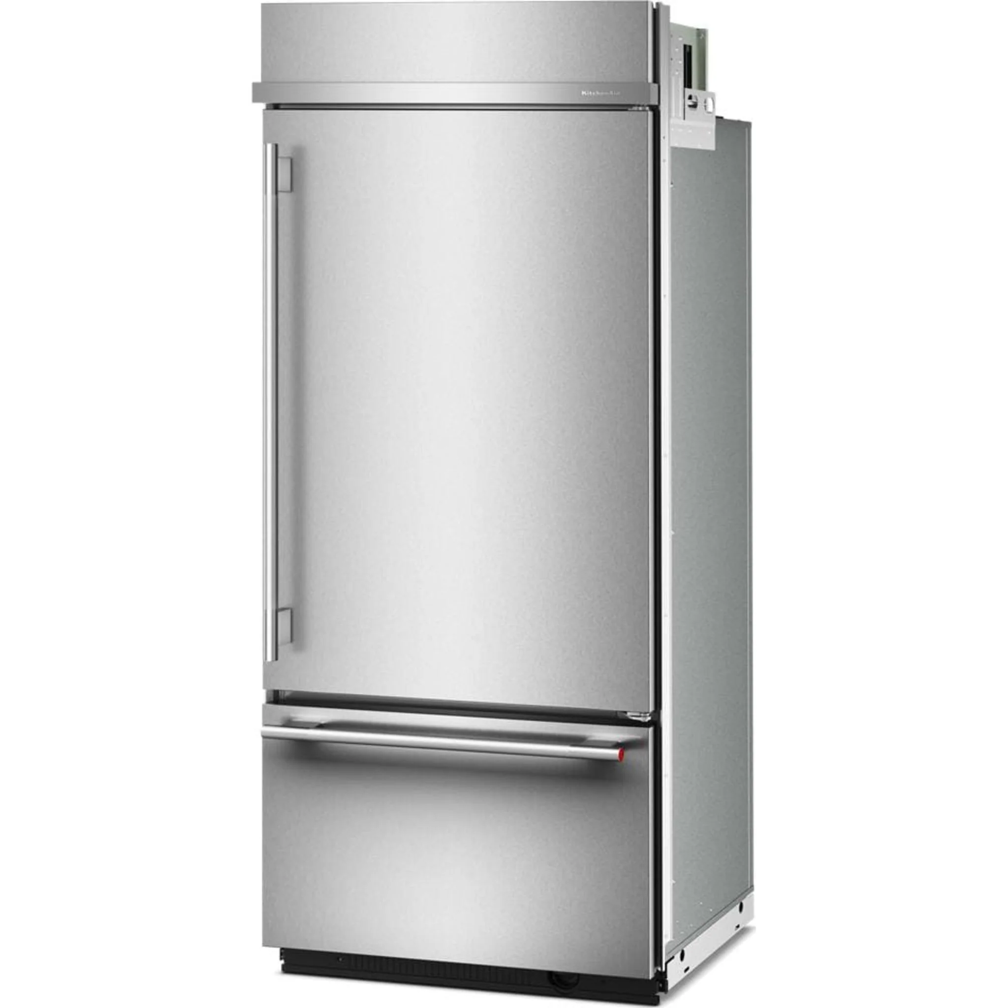 KitchenAid 20.8 Cu. Ft. 36" Built-In Bottom Mount Refrigerator with Platinum Interior -Stainless Steel with PrintShield™ Finish (KBBR336SPS) - Image 15