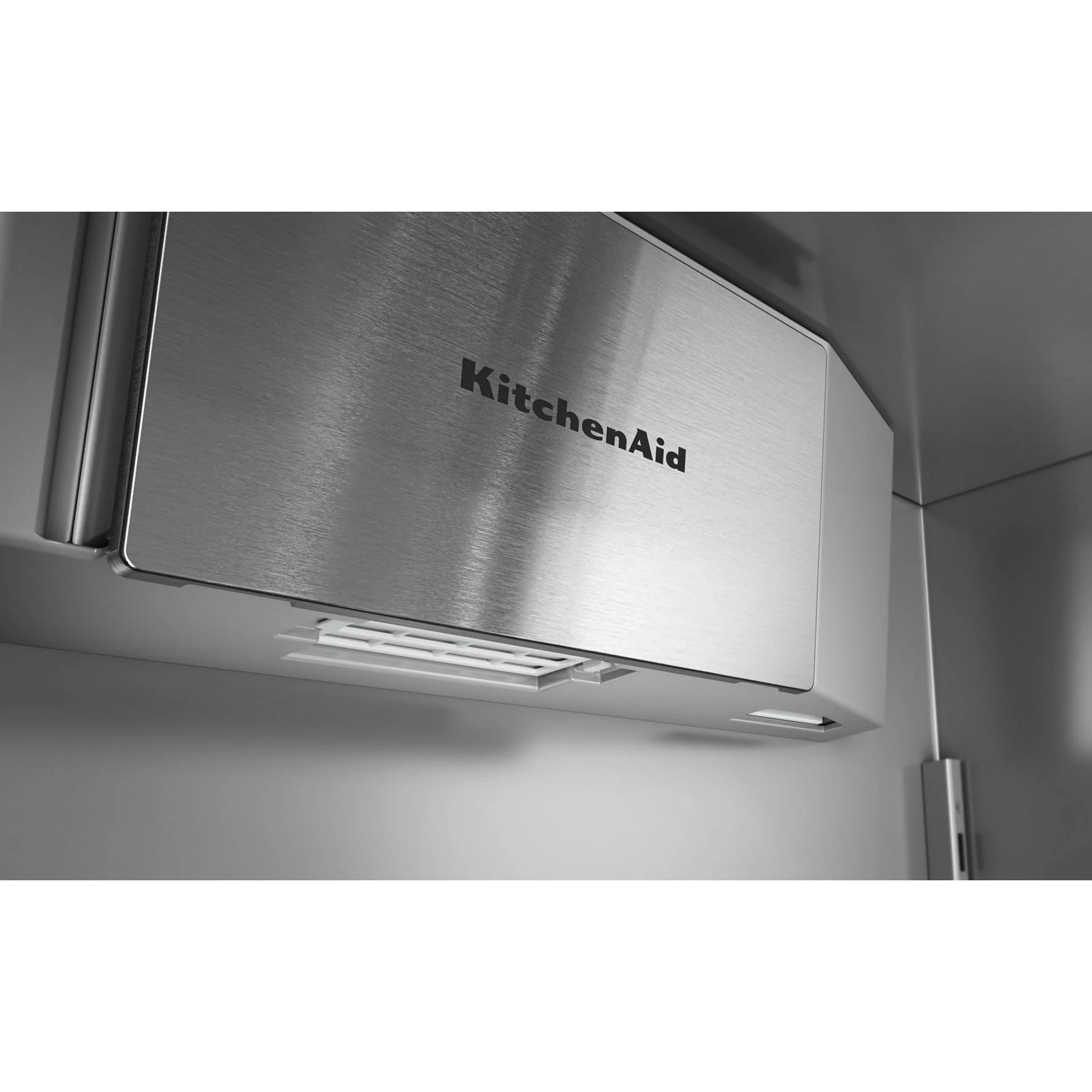 KitchenAid 20.8 Cu. Ft. 36" Built-In Bottom Mount Refrigerator with Platinum Interior -Stainless Steel with PrintShield™ Finish (KBBR336SPS) - Image 2