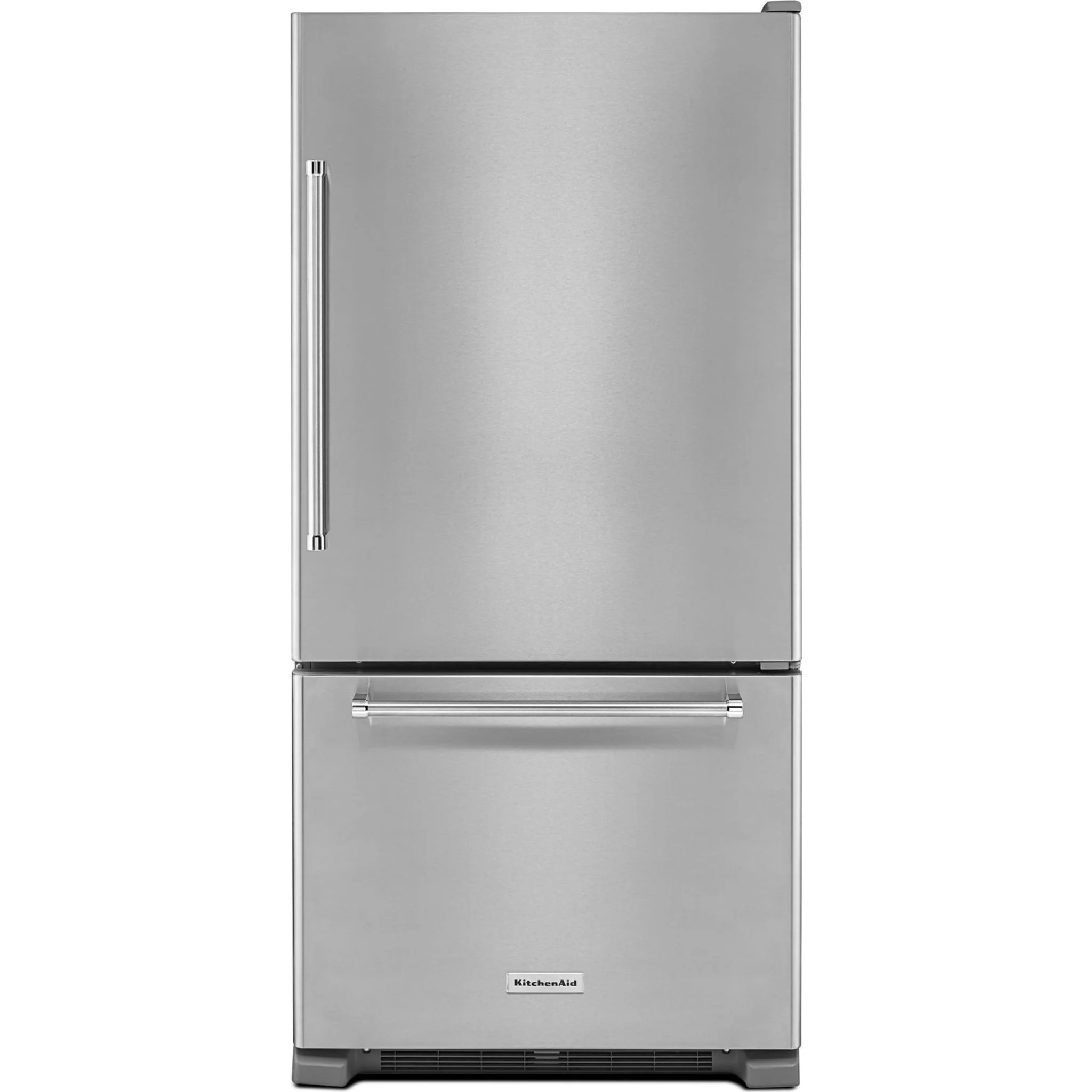 KitchenAid 22 cu.ft. 33" Width Full Depth Non Dispense Bottom Mount Refrigerator - Stainless Steel (KRBR102ESS) - Image 19