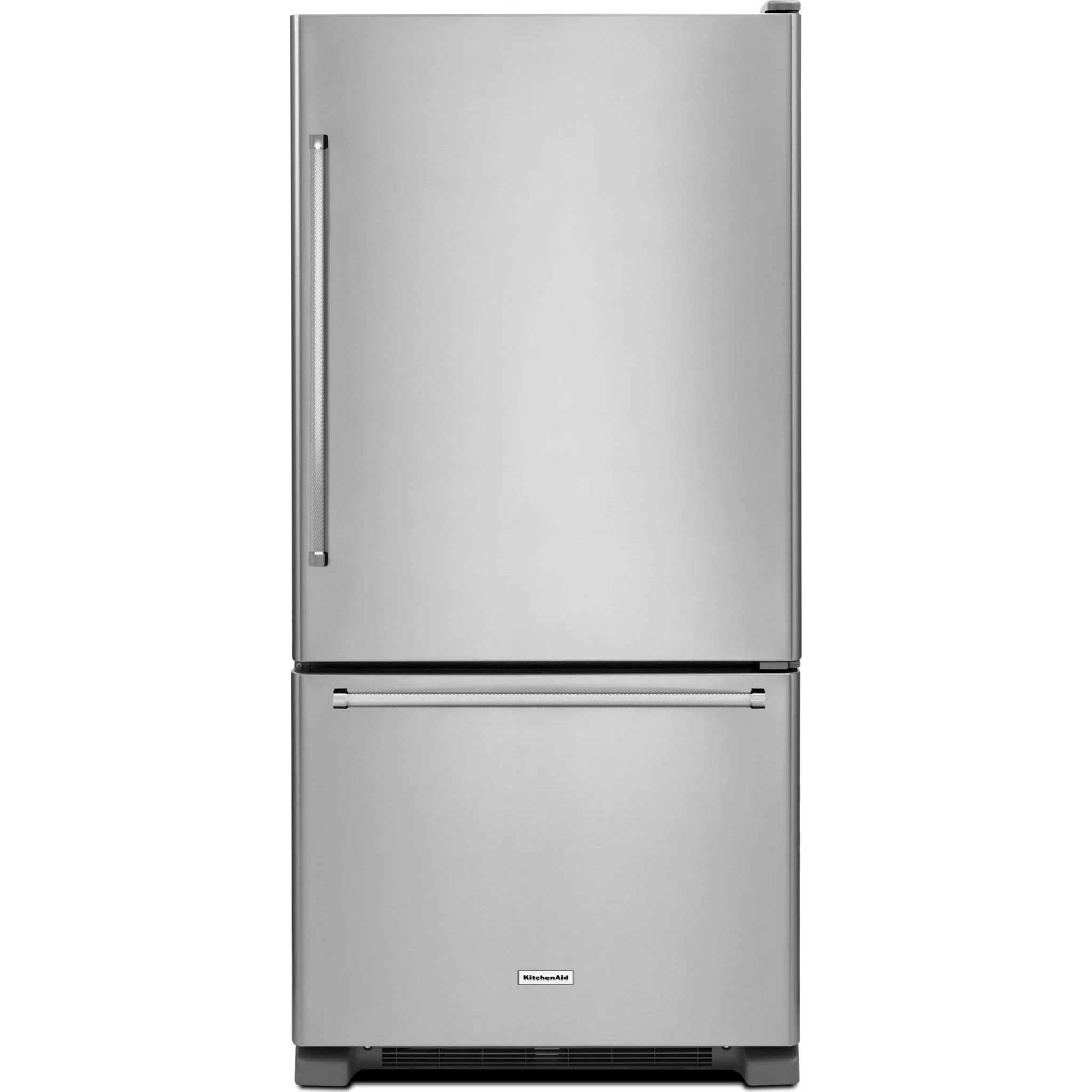 KitchenAid 22 cu.ft. 33" Width Full Depth Non Dispense Bottom Mount Refrigerator - Stainless Steel (KRBR102ESS) - Image 21