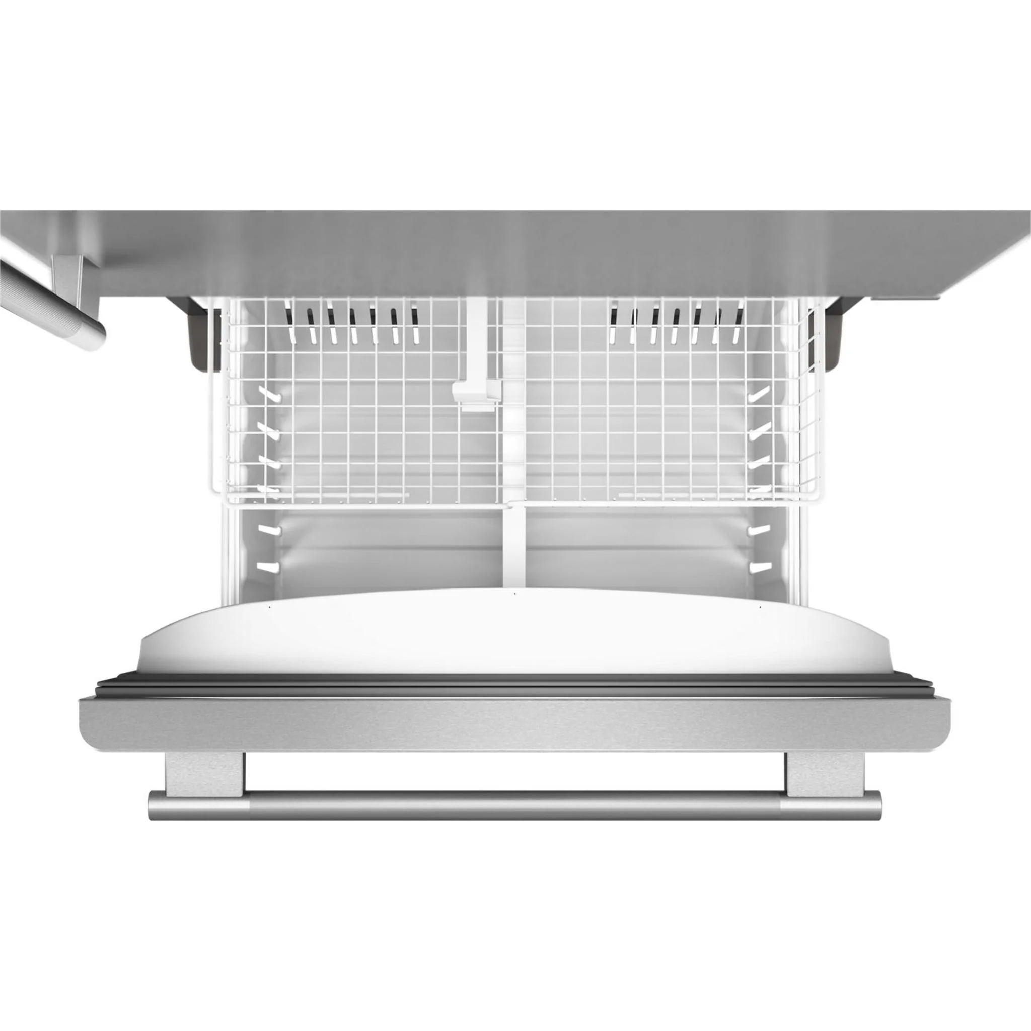KitchenAid 22 Cu. Ft. 33-Inch Standard-Depth Bottom Mount Refrigerator with Right Door Swing - PrintShield Stainless (KRBR133SPS) - Image 4