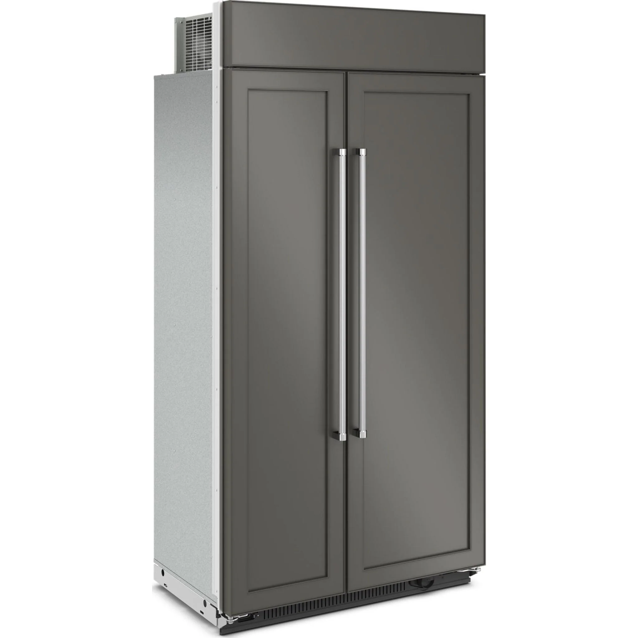 KitchenAid 25.5 Cu Ft. 42" Built-In Side-by-Side Refrigerator with Panel-Ready Doors - Panel Ready (KBSN702MPA) - Image 8