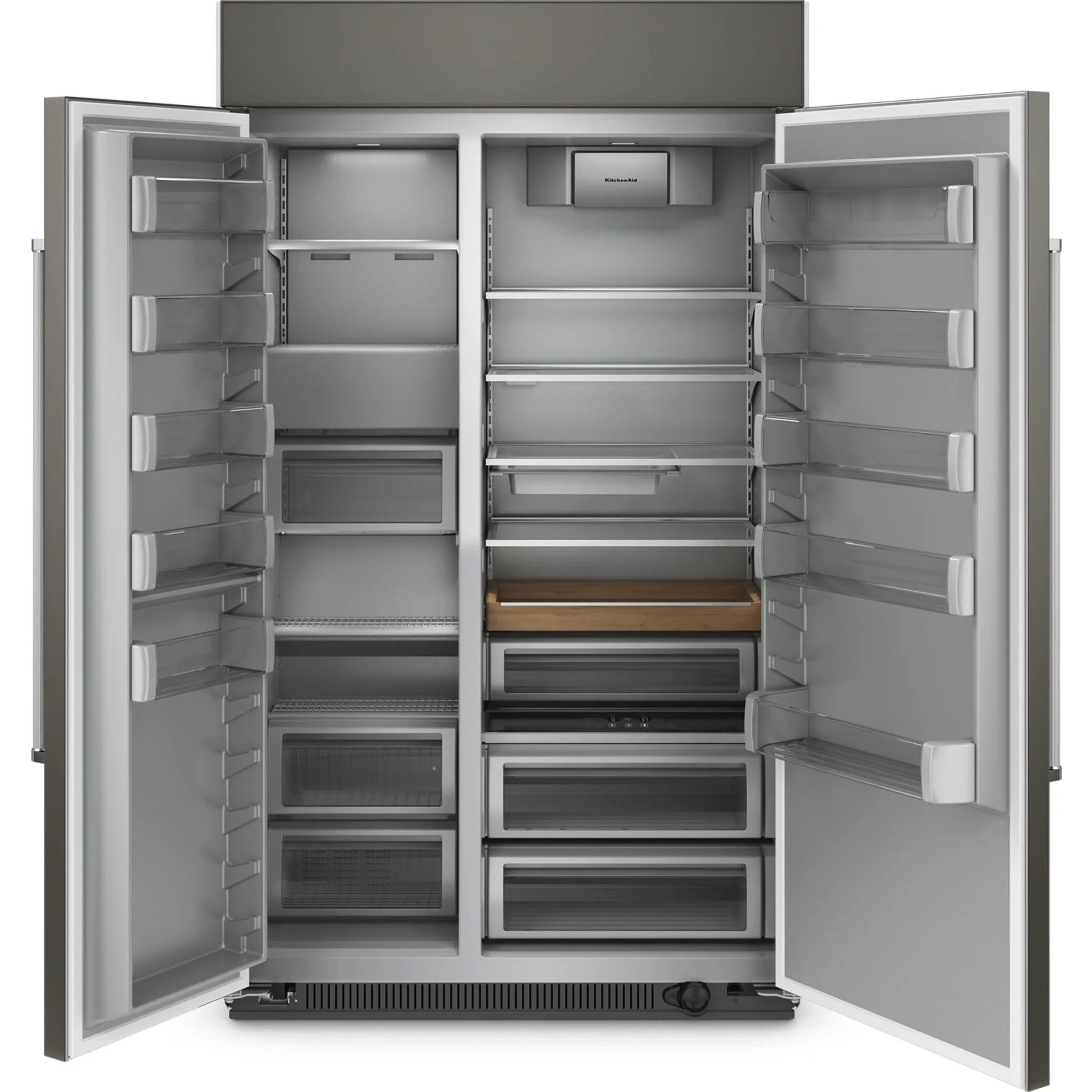 KitchenAid 30 cu.ft. 48"" Built-In Side-by-Side Refrigerator with Panel-Ready Doors - Panel Ready (KBSN708MPA) - Image 22