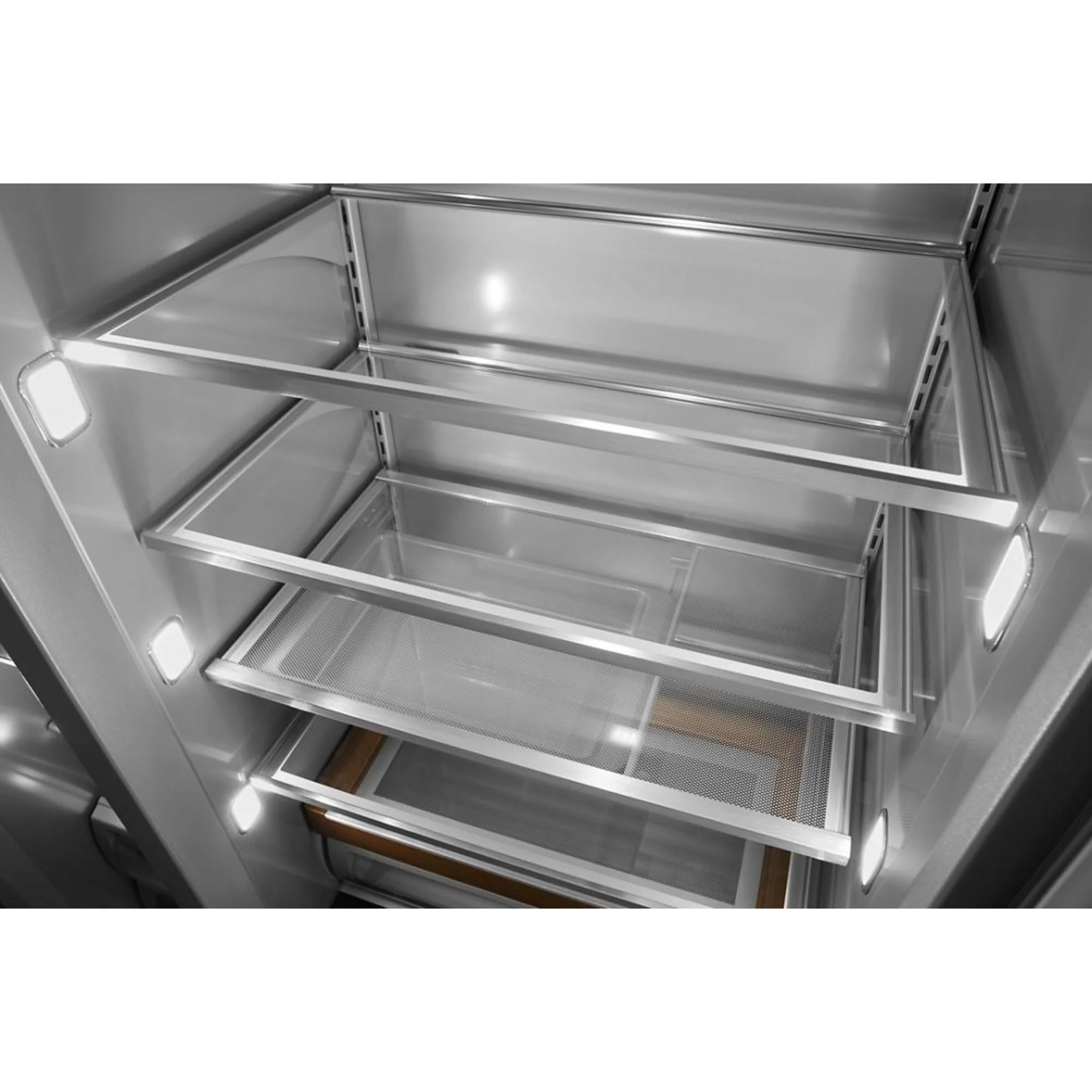 KitchenAid 30 cu.ft. 48"" Built-In Side-by-Side Refrigerator with Panel-Ready Doors - Panel Ready (KBSN708MPA) - Image 34