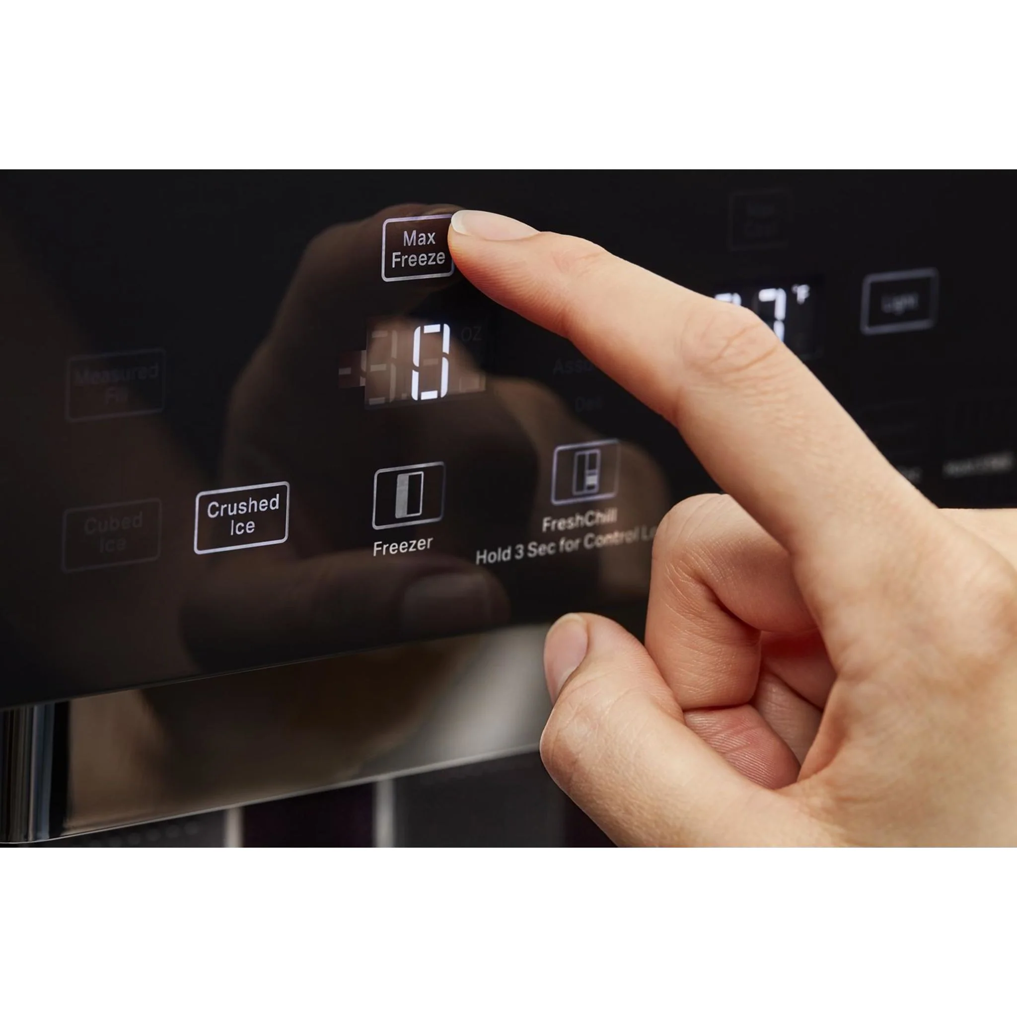 KitchenAid 30 cu.ft. 48" Built-In Side-by-Side Refrigerator with PrintShield Finish - Stainless Steel with PrintShield™ Finish (KBSN708MPS) - Image 18