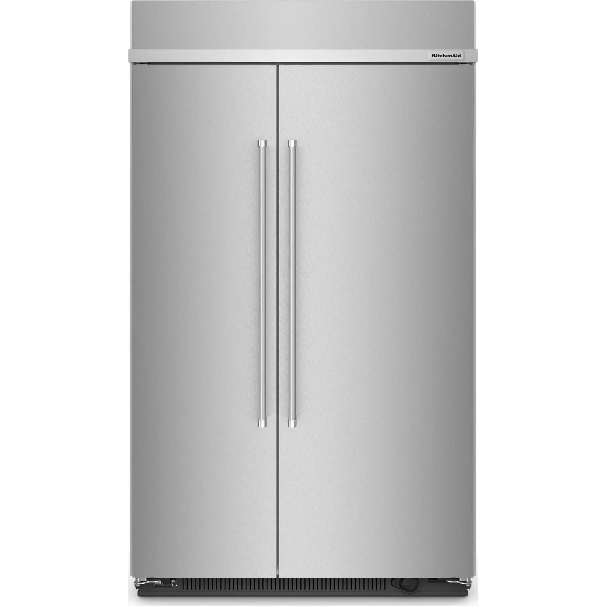 KitchenAid 30 cu.ft. 48" Built-In Side-by-Side Refrigerator with PrintShield Finish - Stainless Steel with PrintShield™ Finish (KBSN708MPS) - Image 9